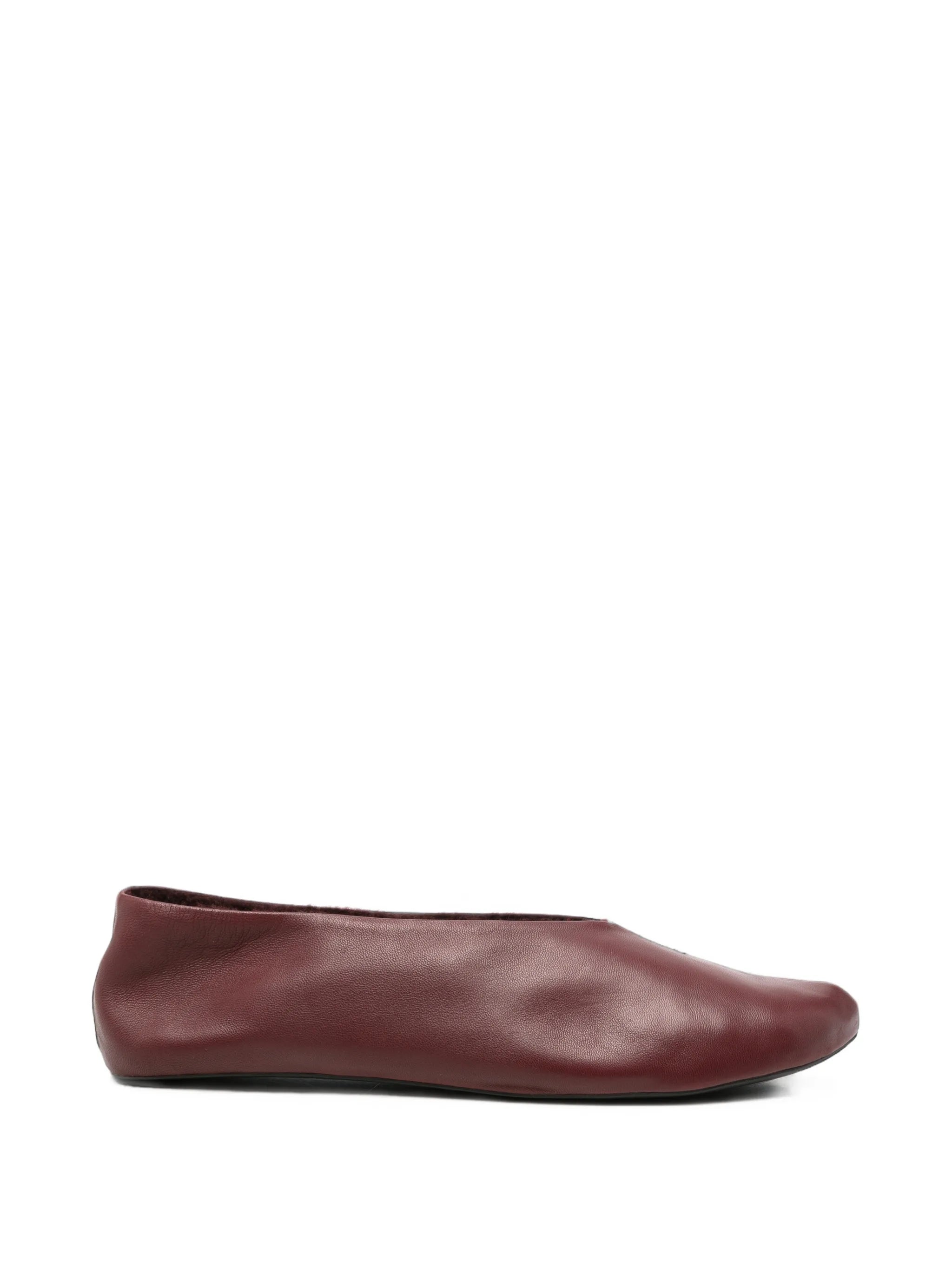 Stella leather ballet flats