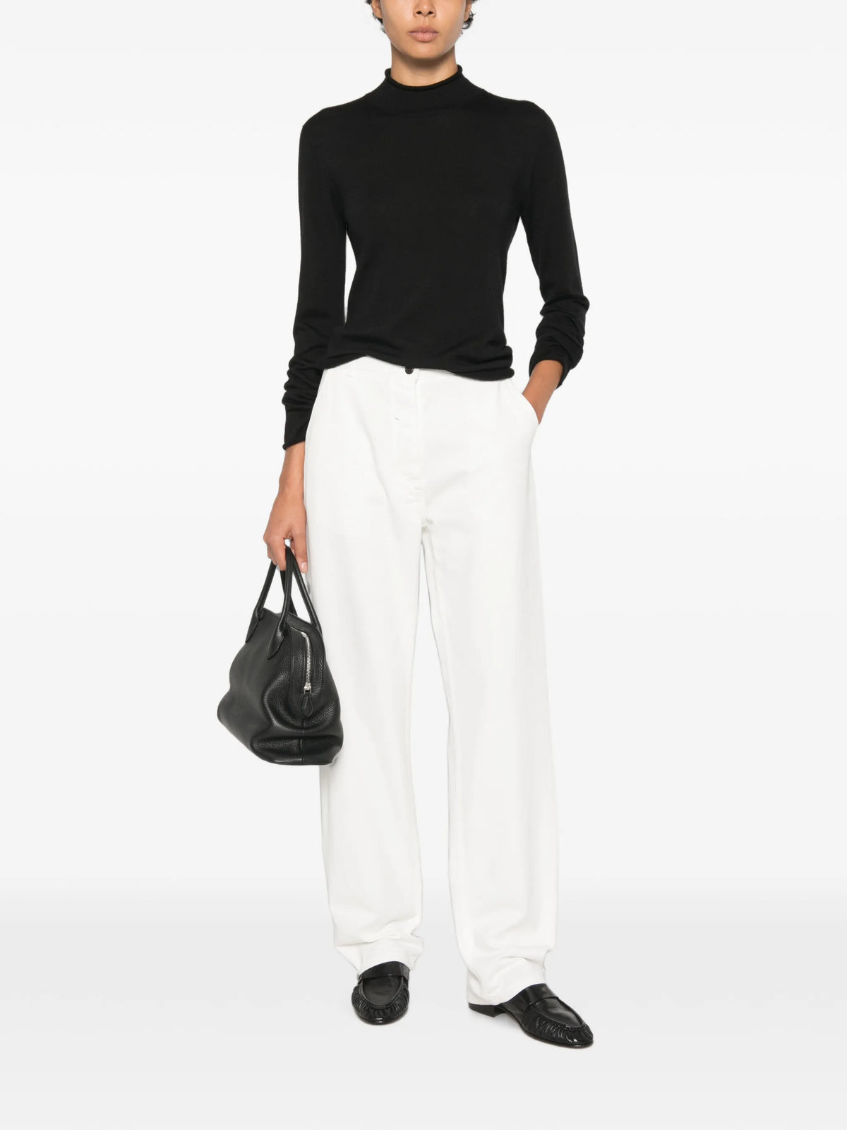 Berit straight-leg trousers