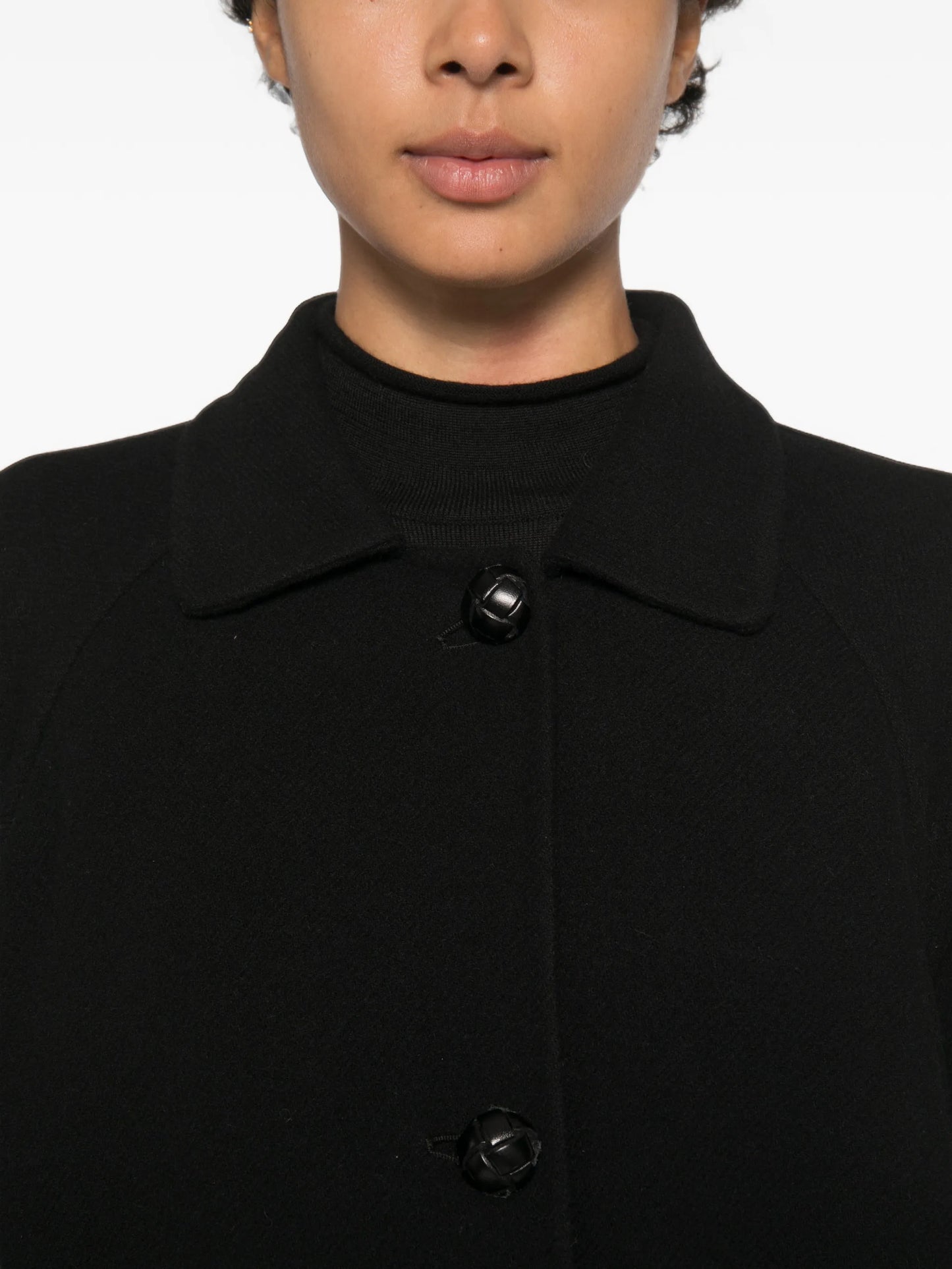 Ina button-up coat