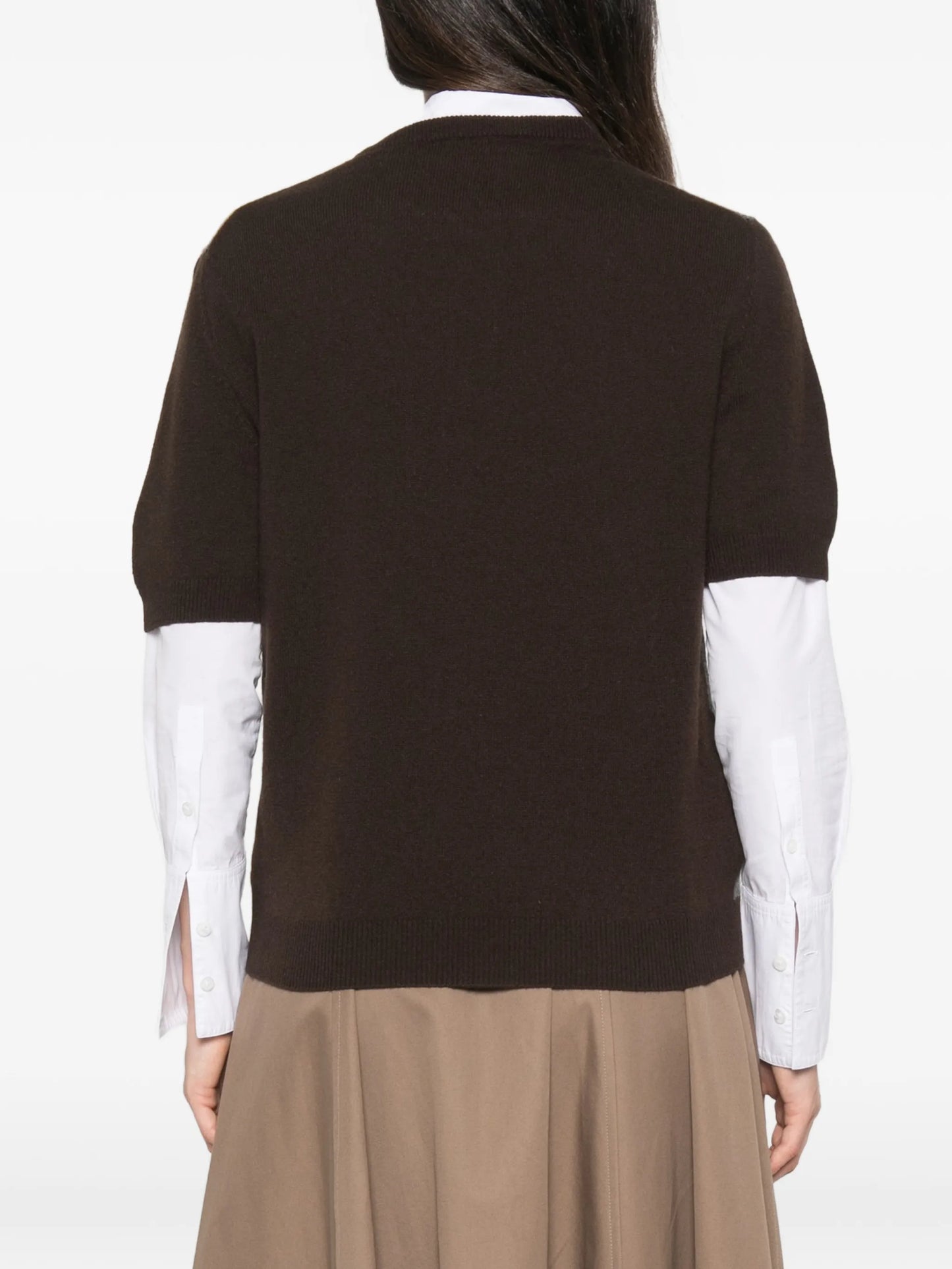 crew neck short-sleeve top