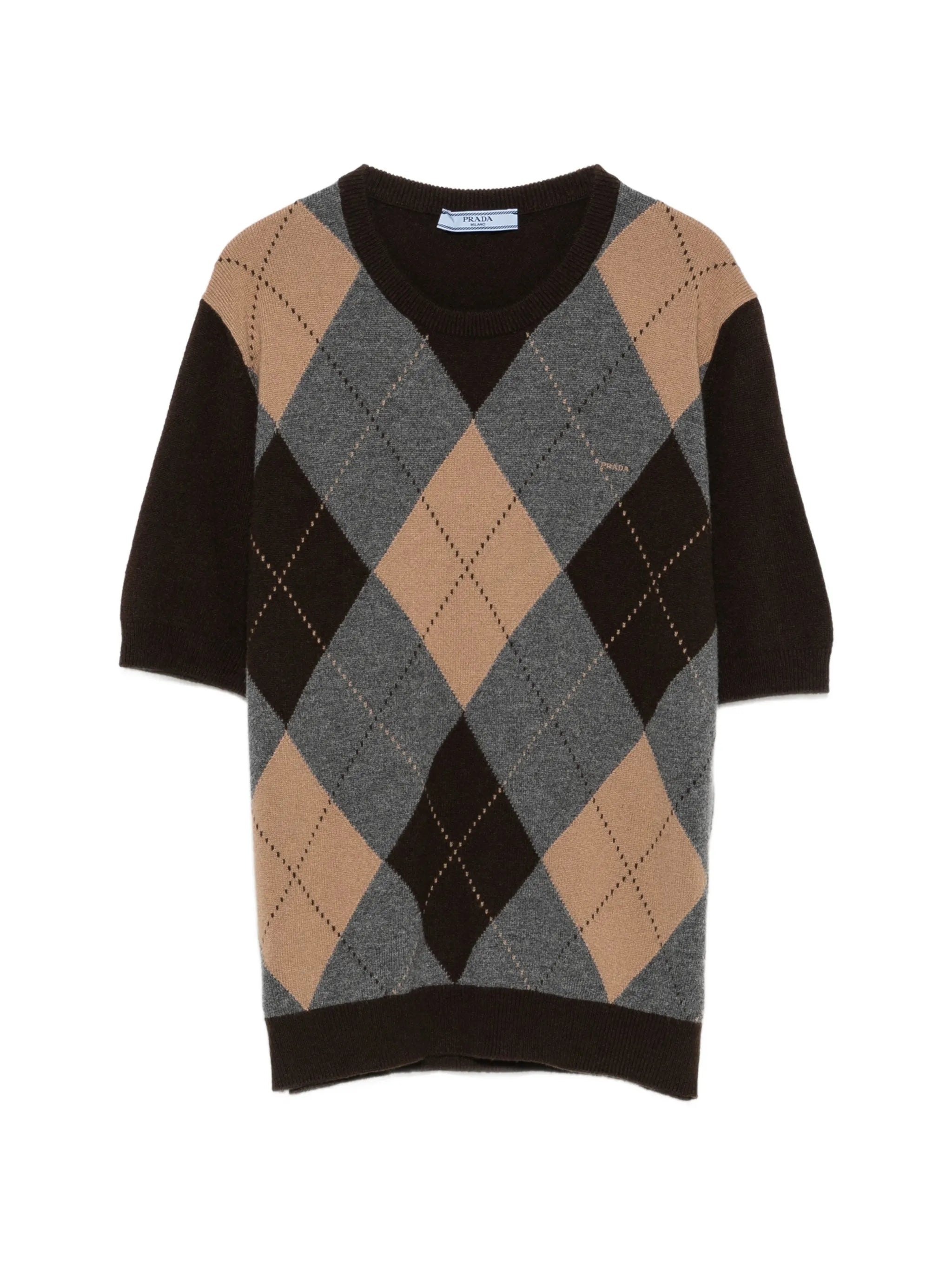 crew neck short-sleeve top