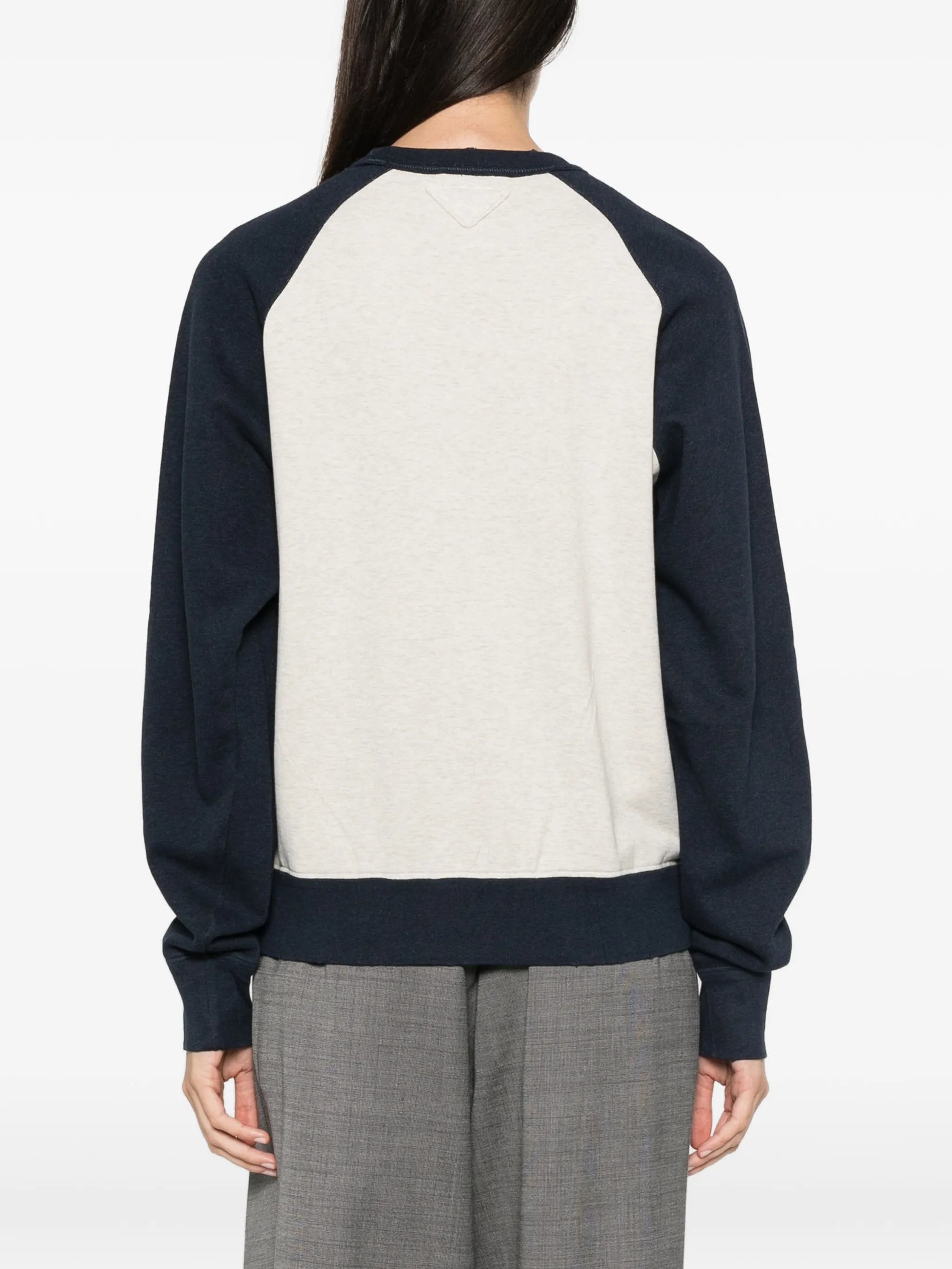 logo-print raglan-sleeve sweatshirt