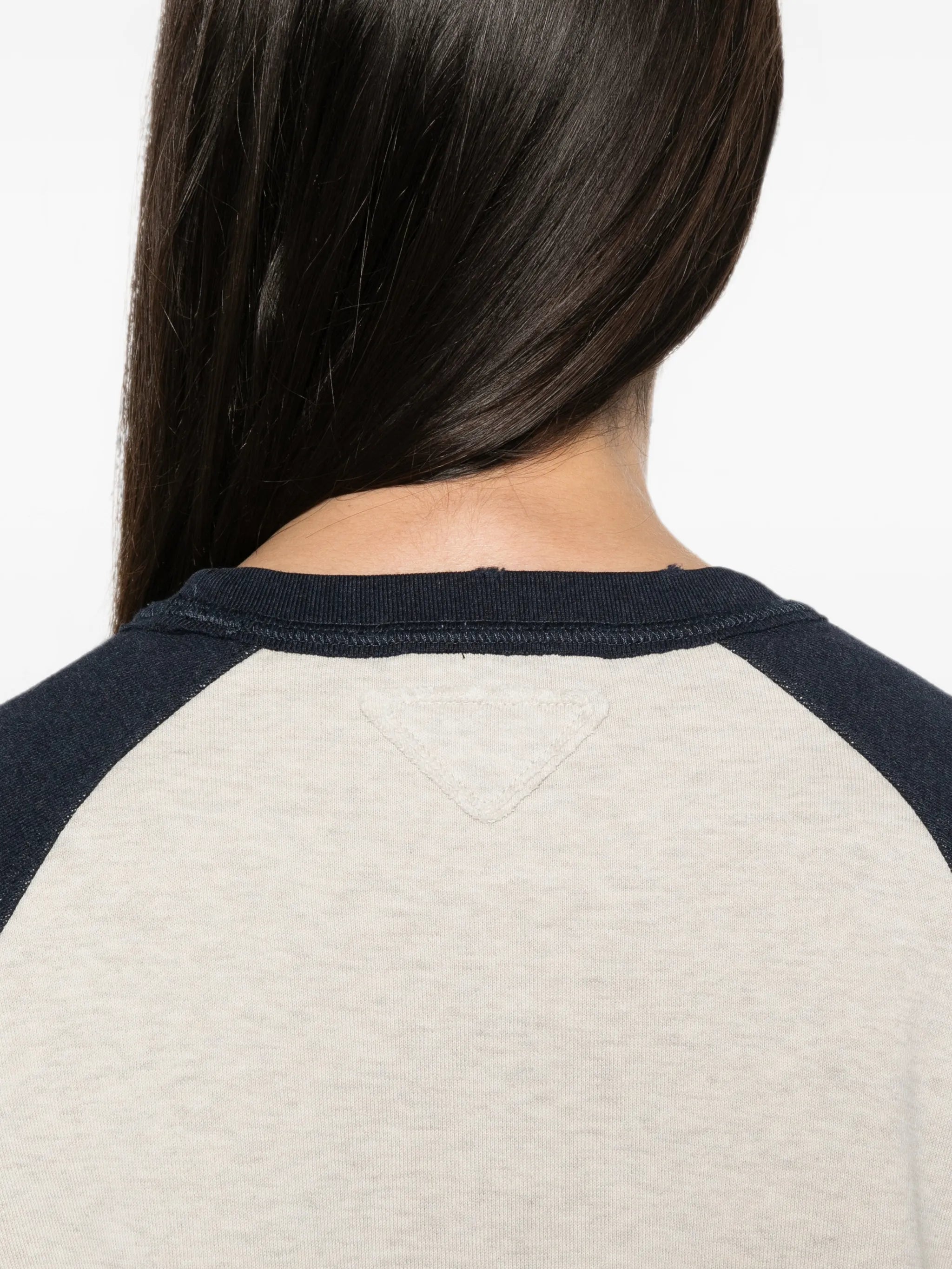 logo-print raglan-sleeve sweatshirt