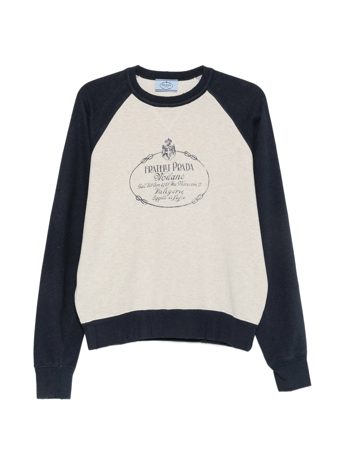 logo-print raglan-sleeve sweatshirt