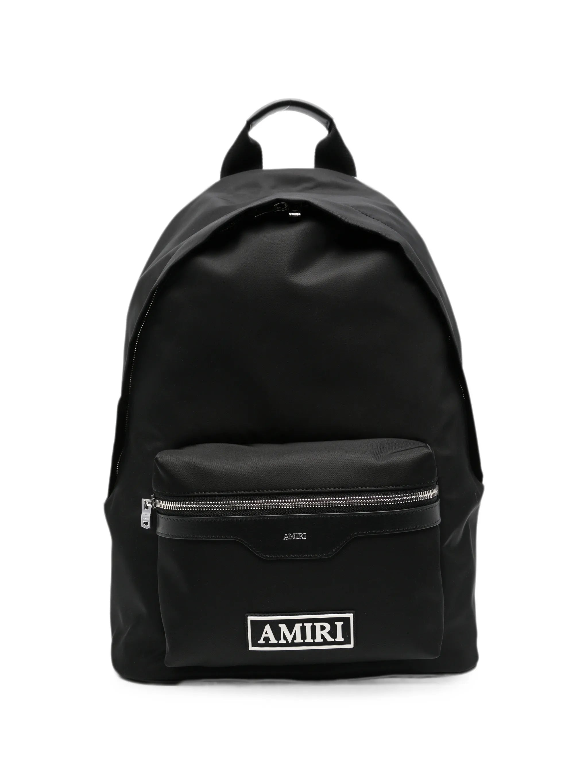 logo-patch zip-fastening backpack