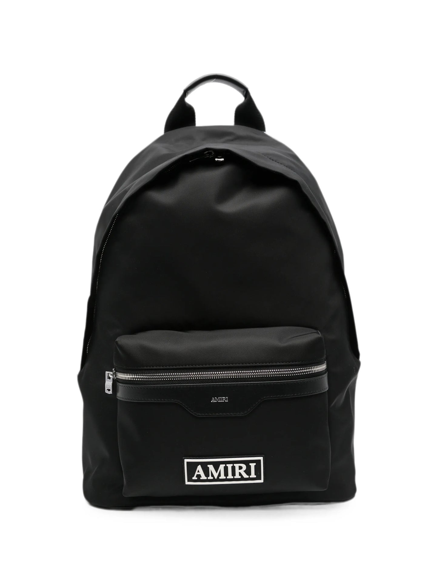 logo-patch zip-fastening backpack