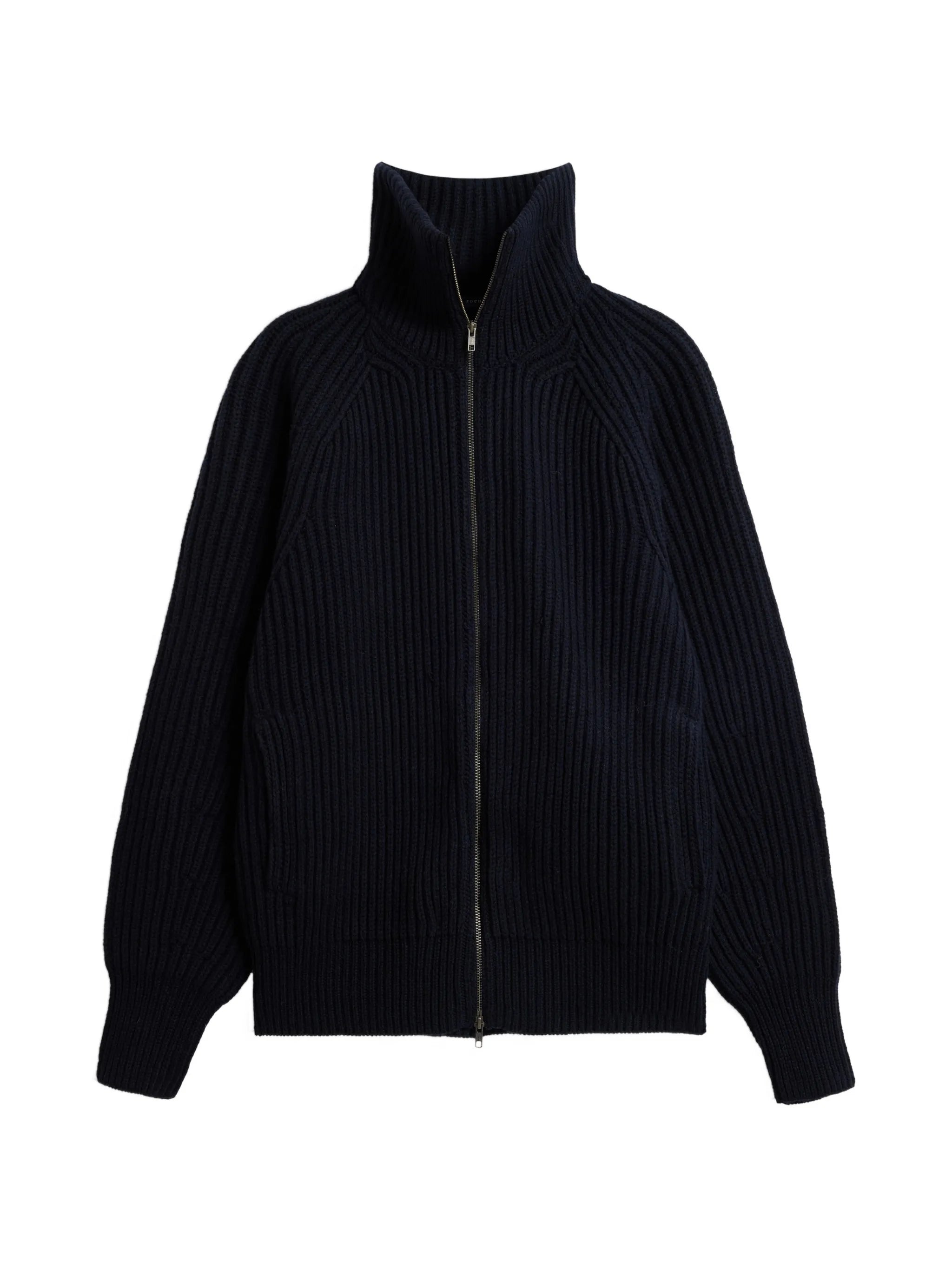 Jasper ribbed-knit jacket