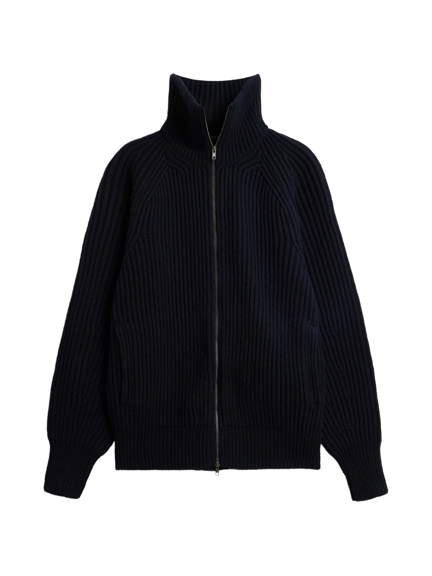 Jasper ribbed-knit jacket