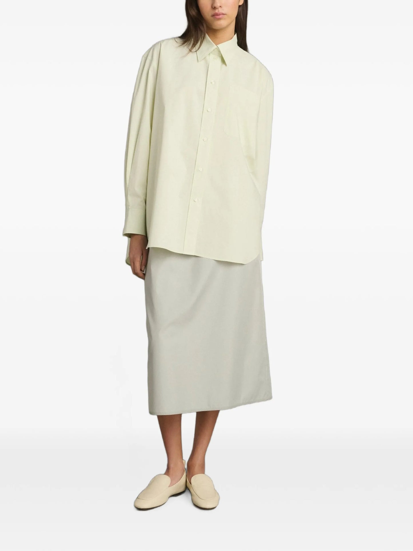 Carlotta chest-pocket shirt