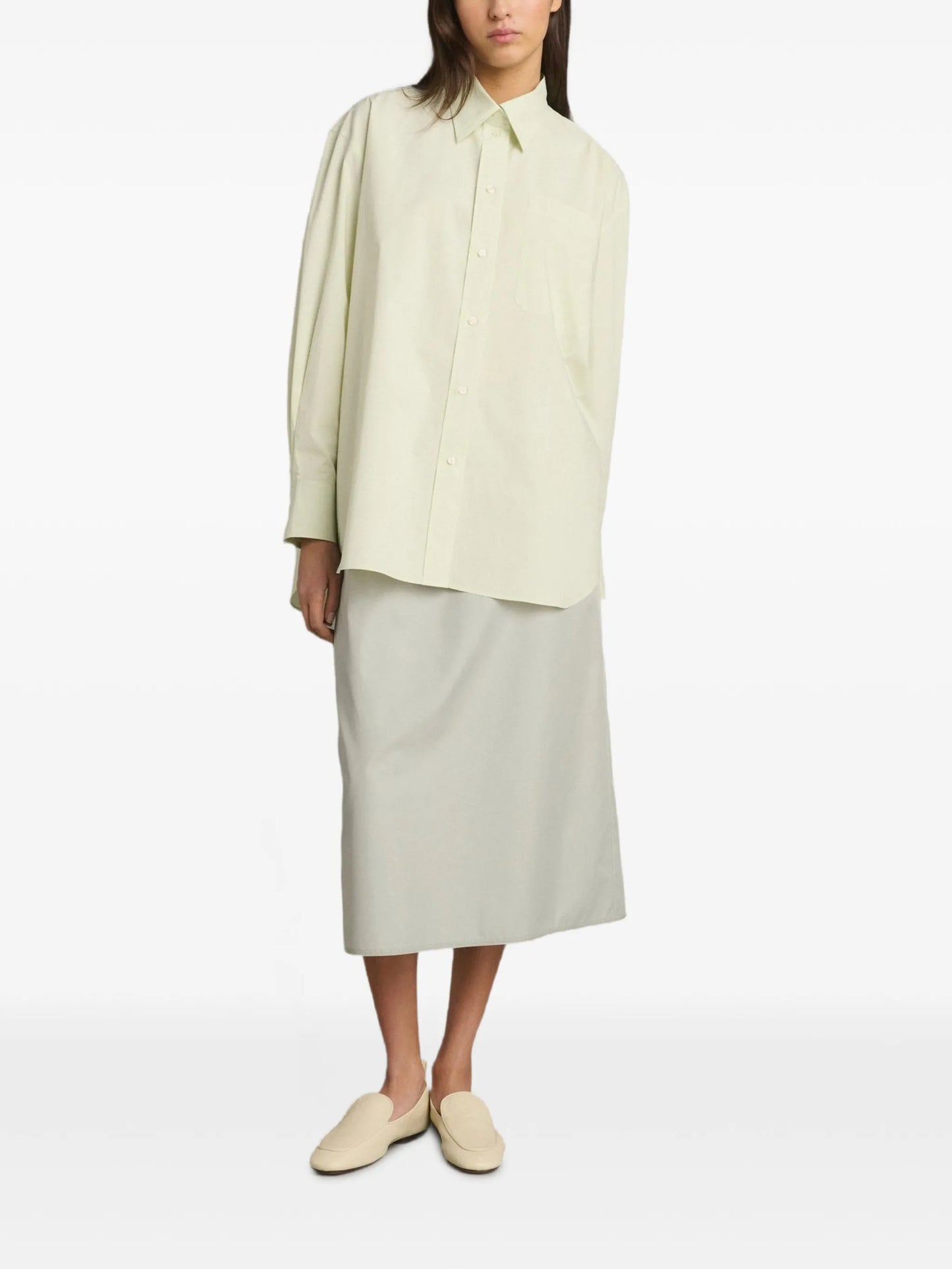 Carlotta chest-pocket shirt