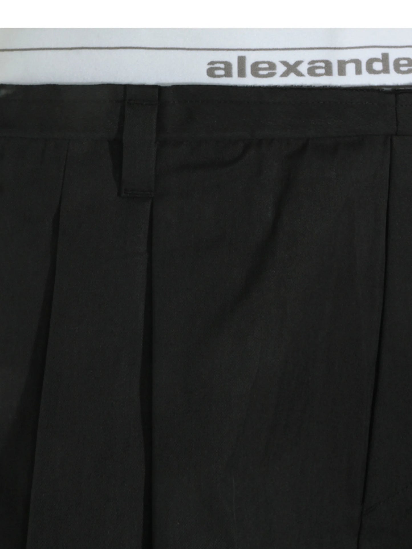 logo elastic high-rise shorts
