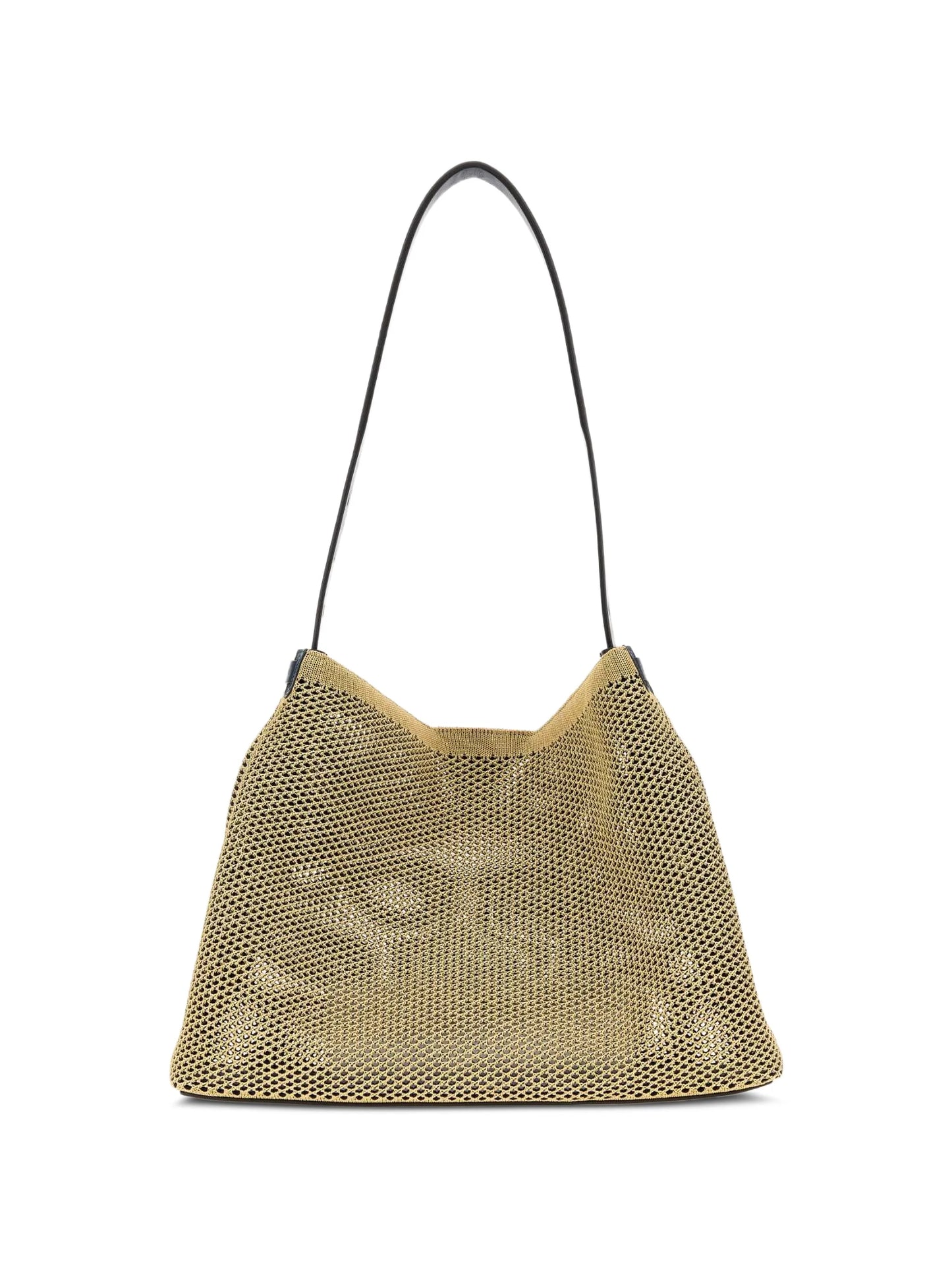 large logo-embroidered shoulder bag