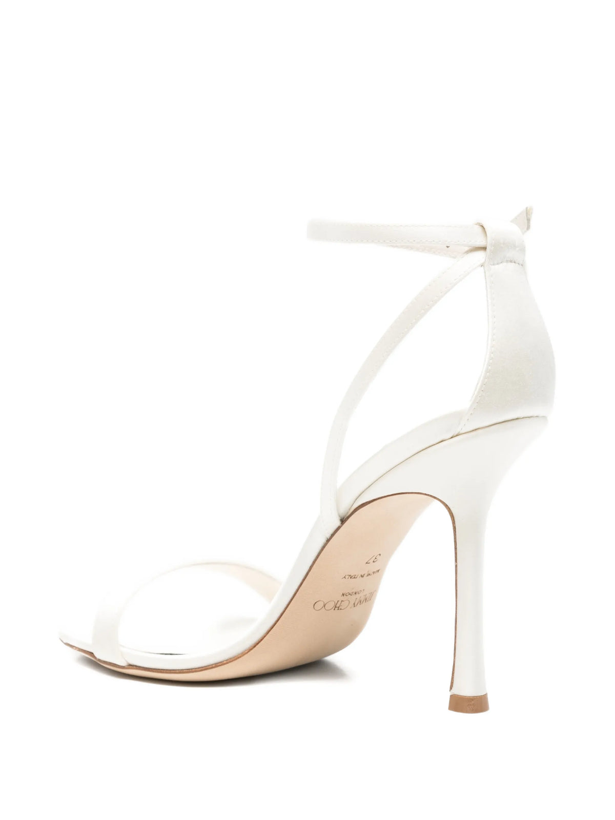 Moza crystal-buckle ankle-strap sandals