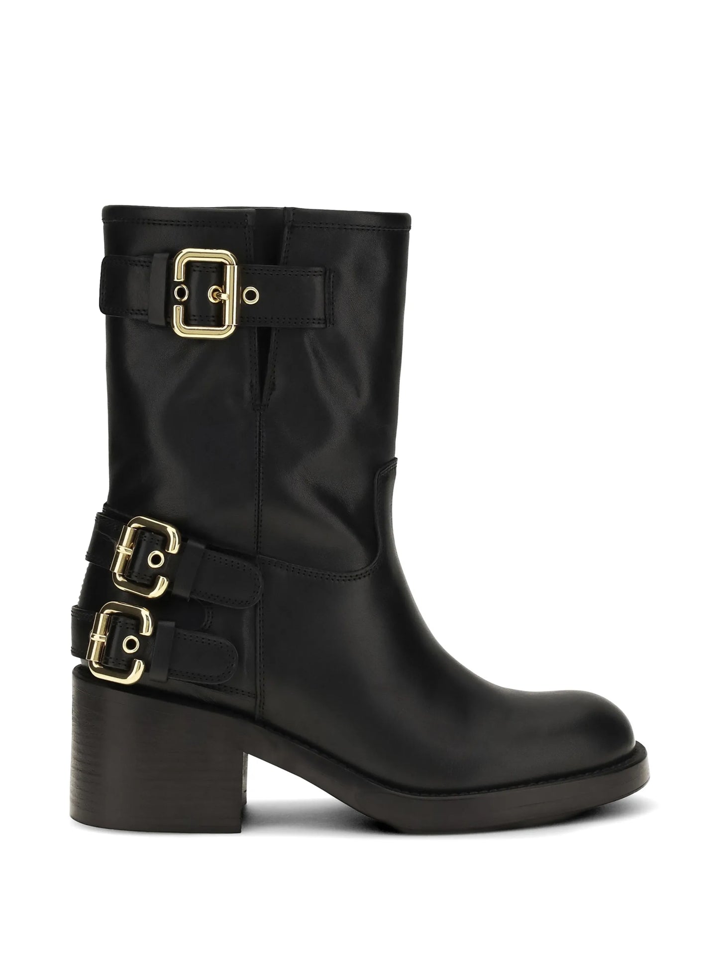 Dakota buckle-detail boots