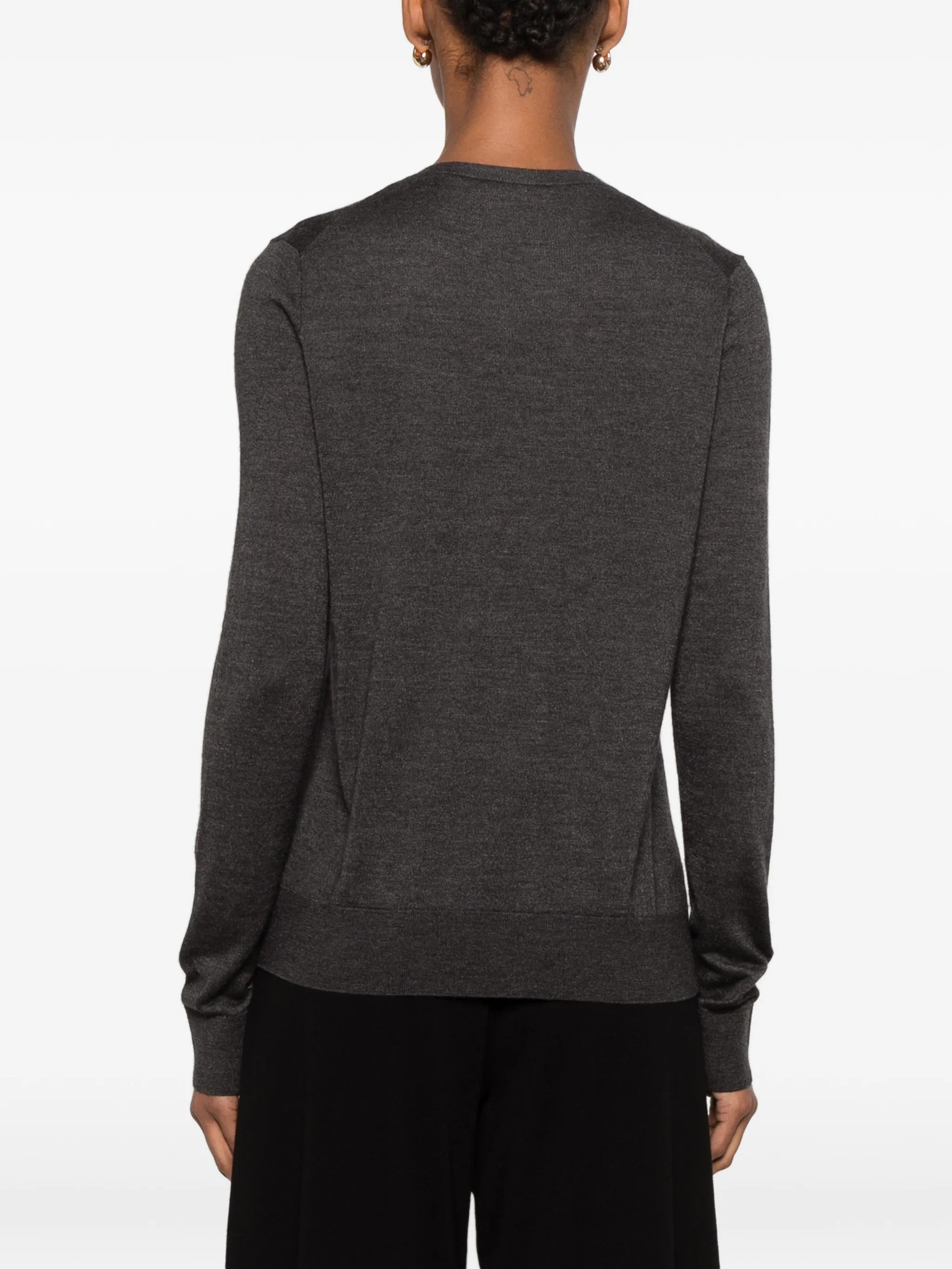 Ondre V-neck long-sleeve sweater