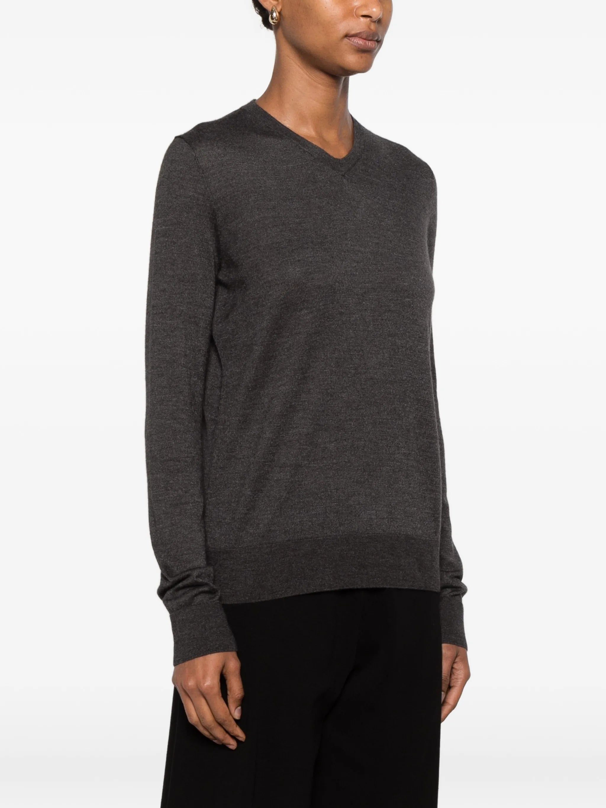 Ondre V-neck long-sleeve sweater