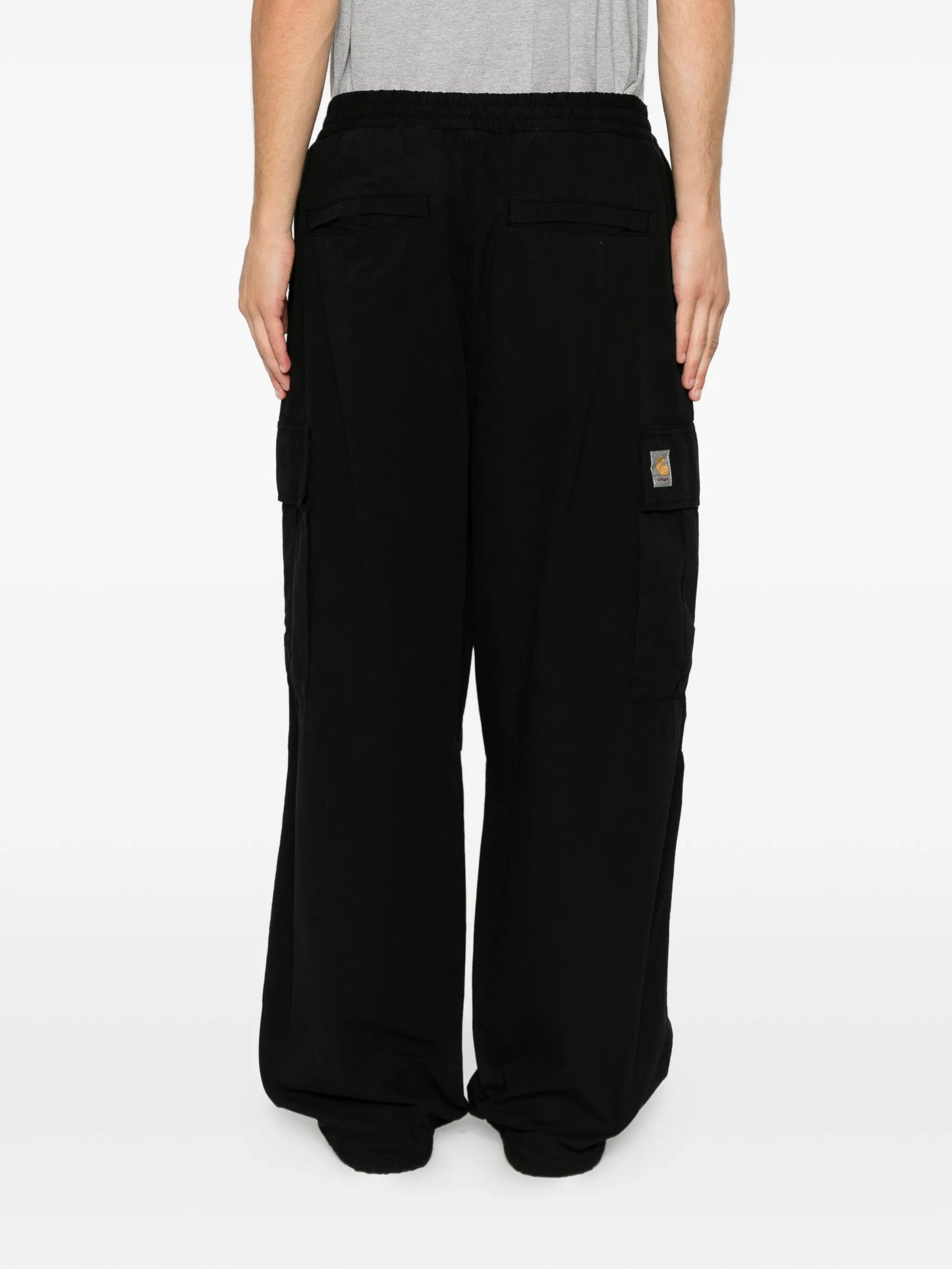 Mandler logo-patch cargo pants