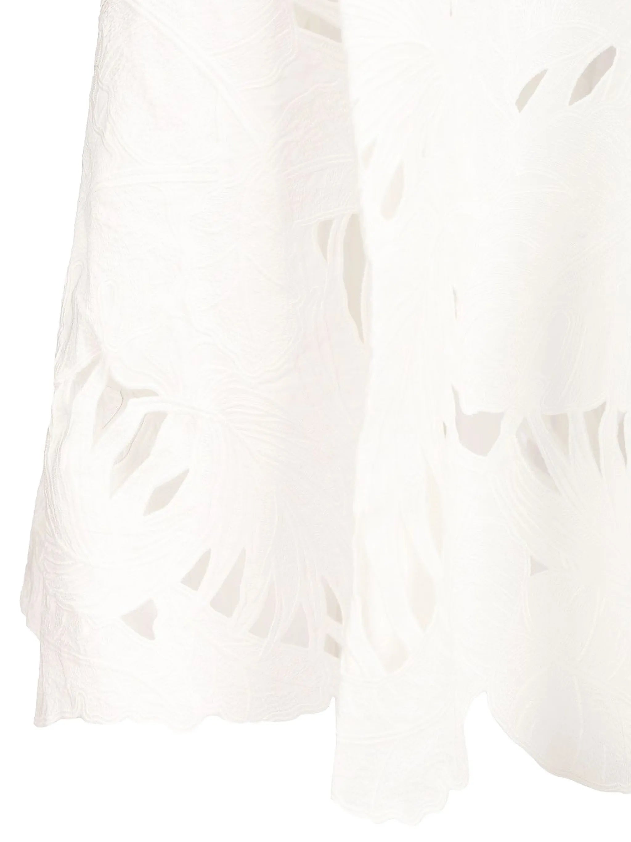 Mahon embroidered midi skirt