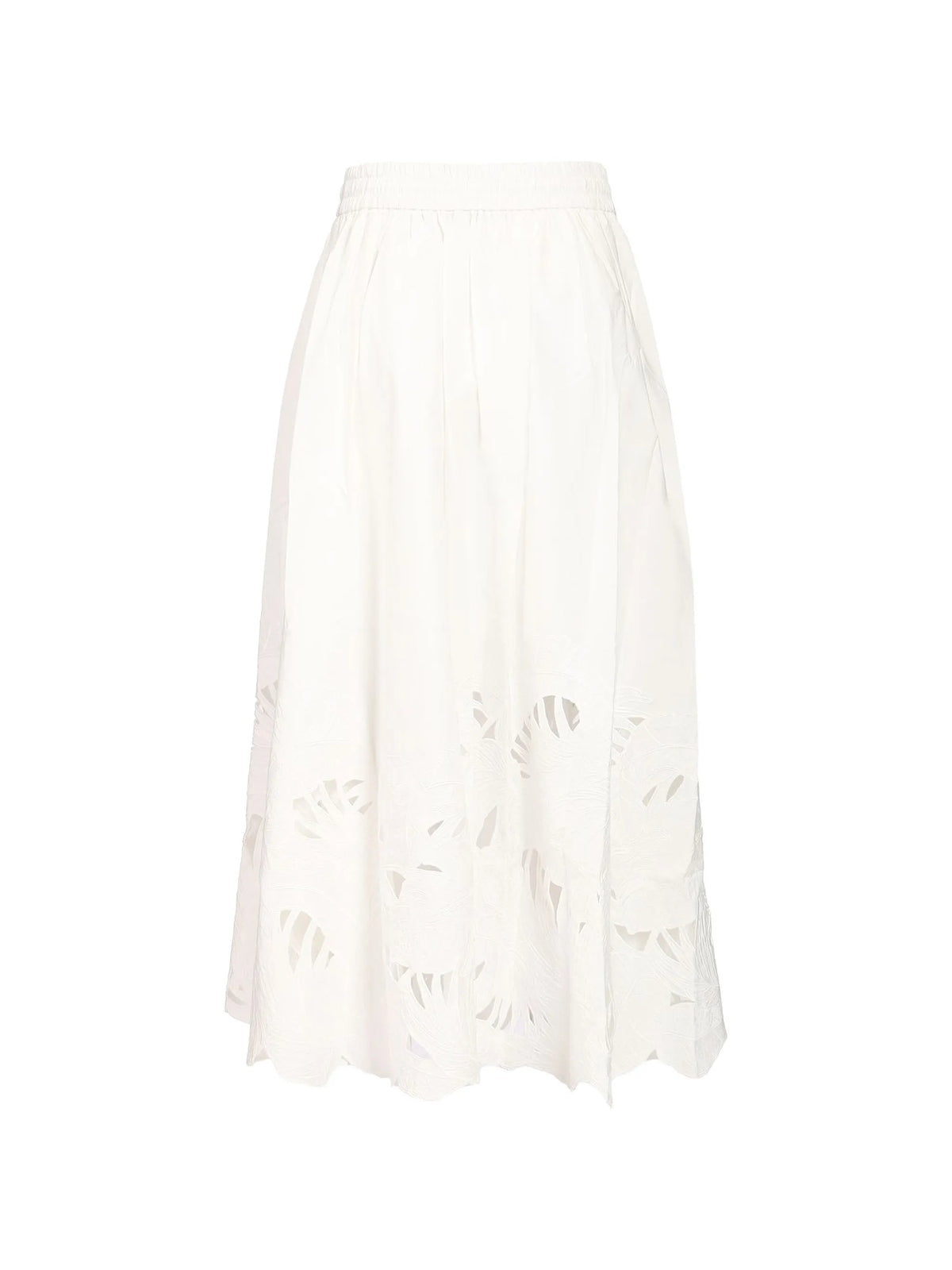 Mahon embroidered midi skirt