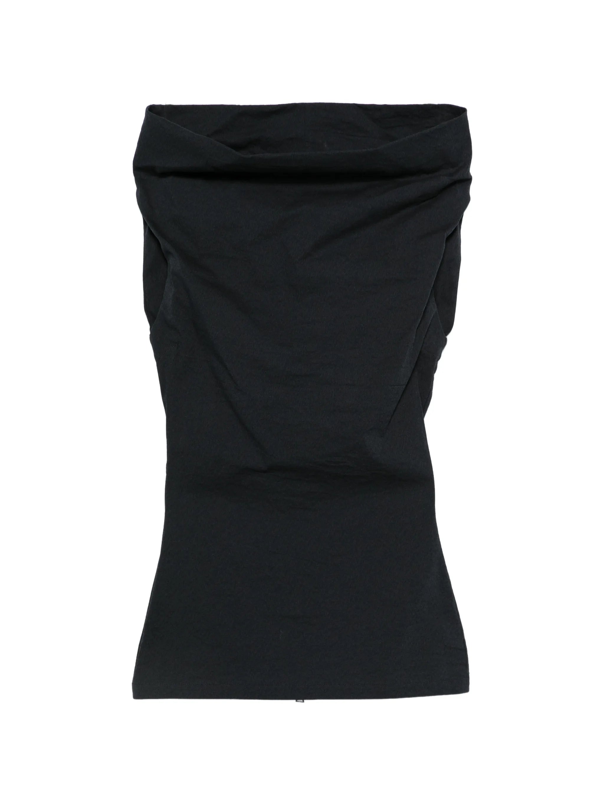 asymmetric-neck top