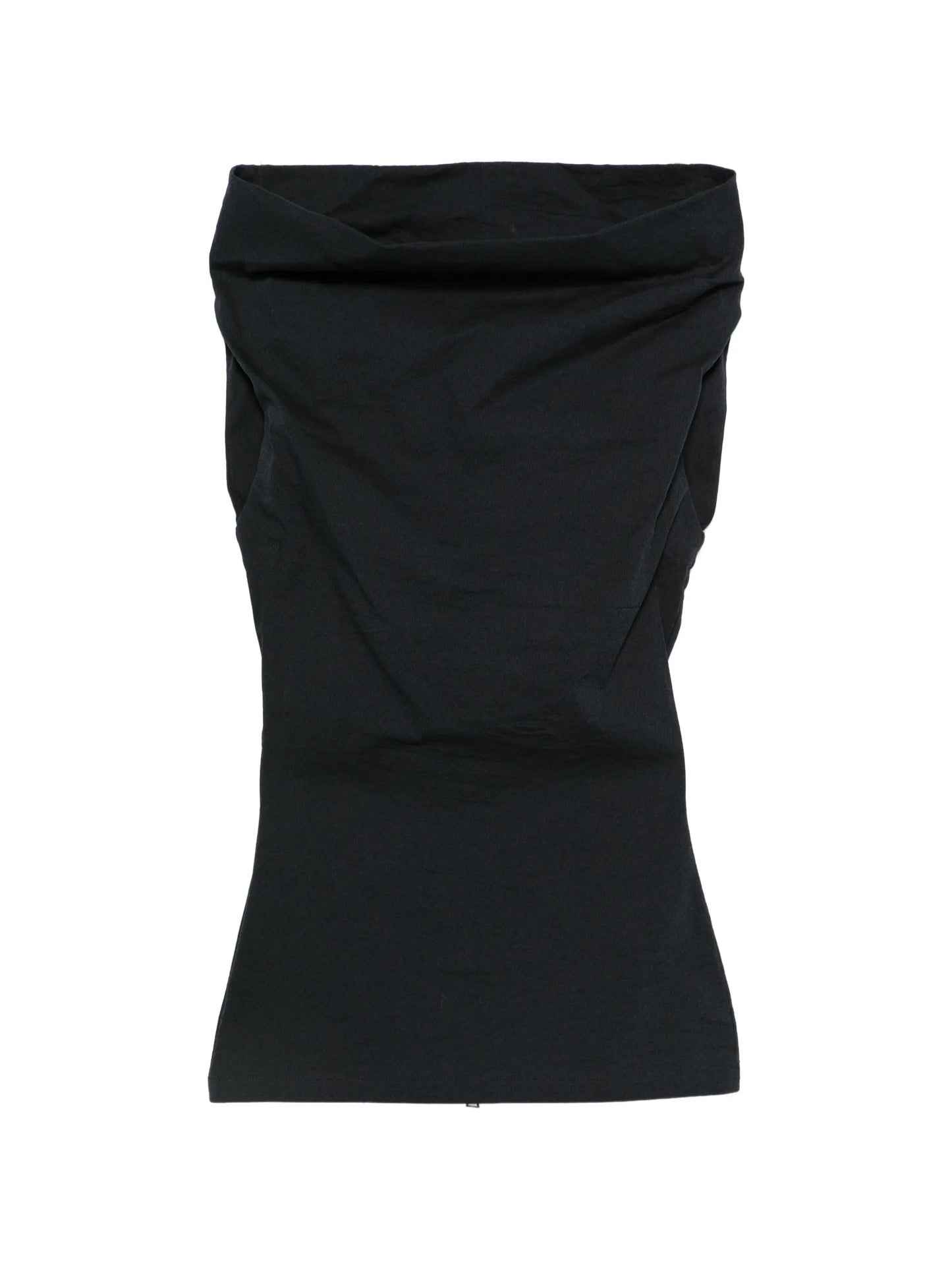 asymmetric-neck top