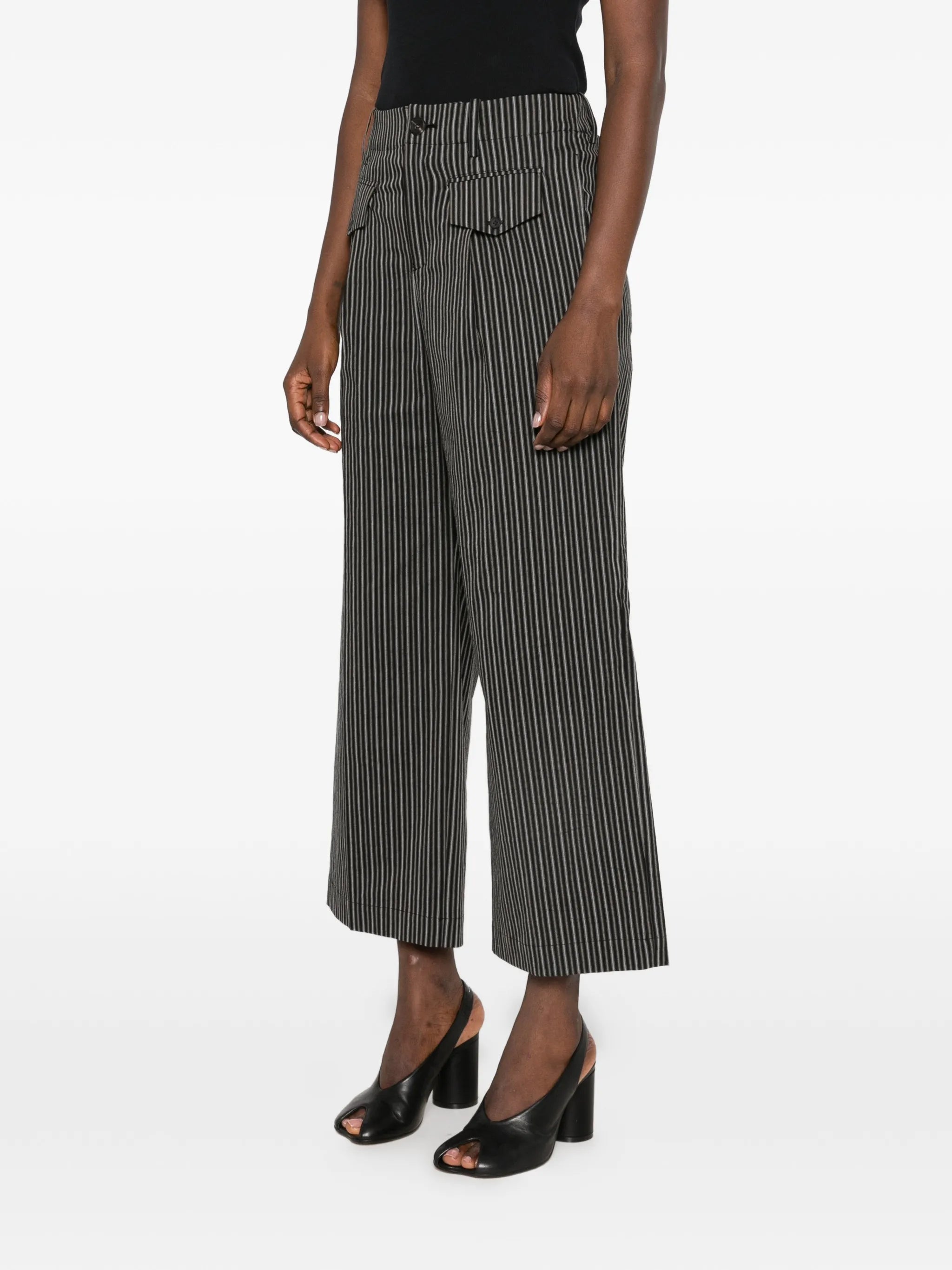 Allow Stripe straight trousers
