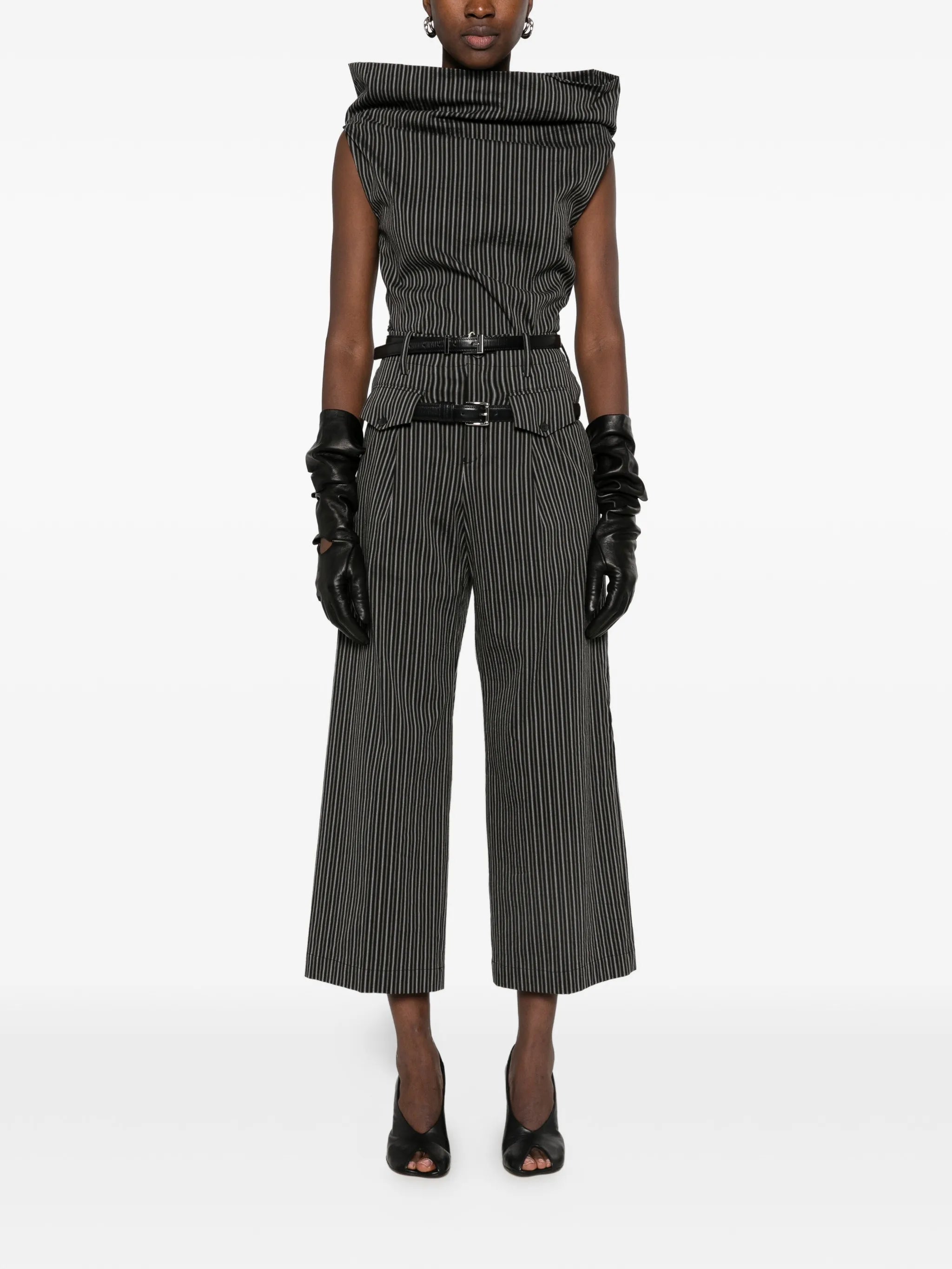 Allow Stripe straight trousers