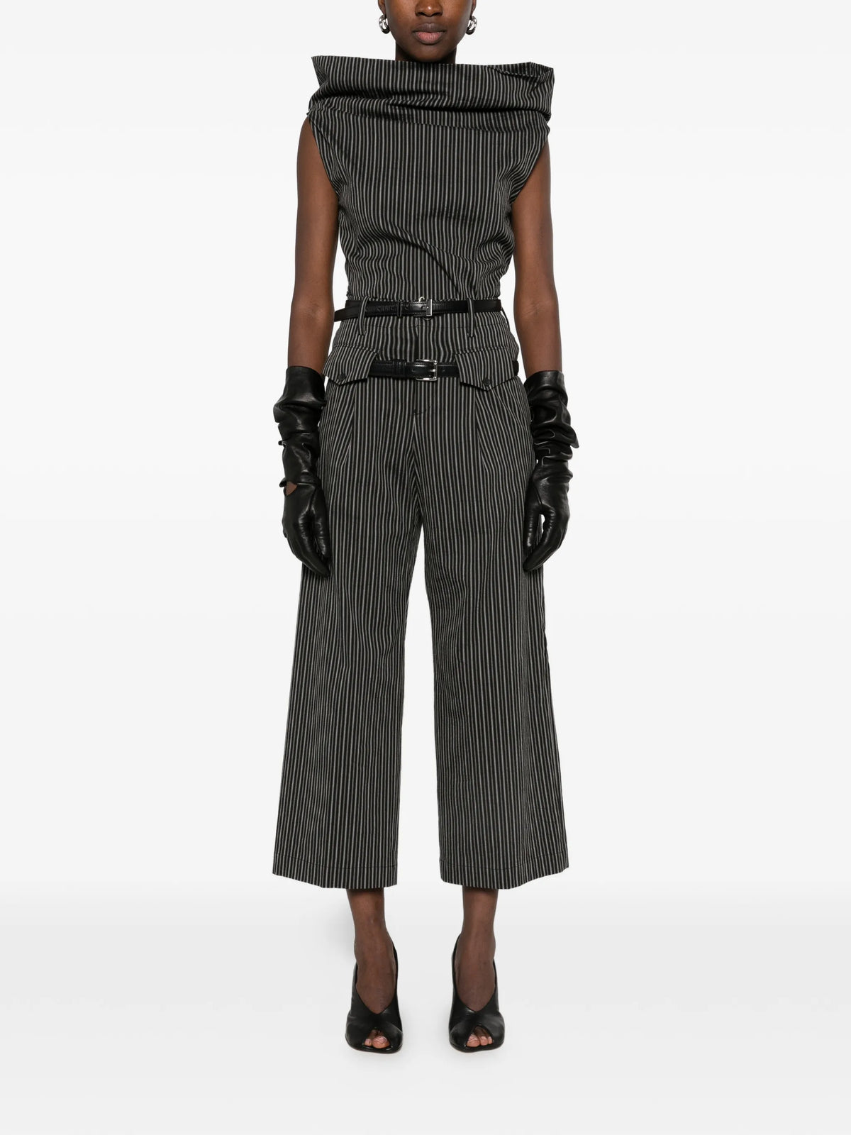 Allow Stripe straight trousers