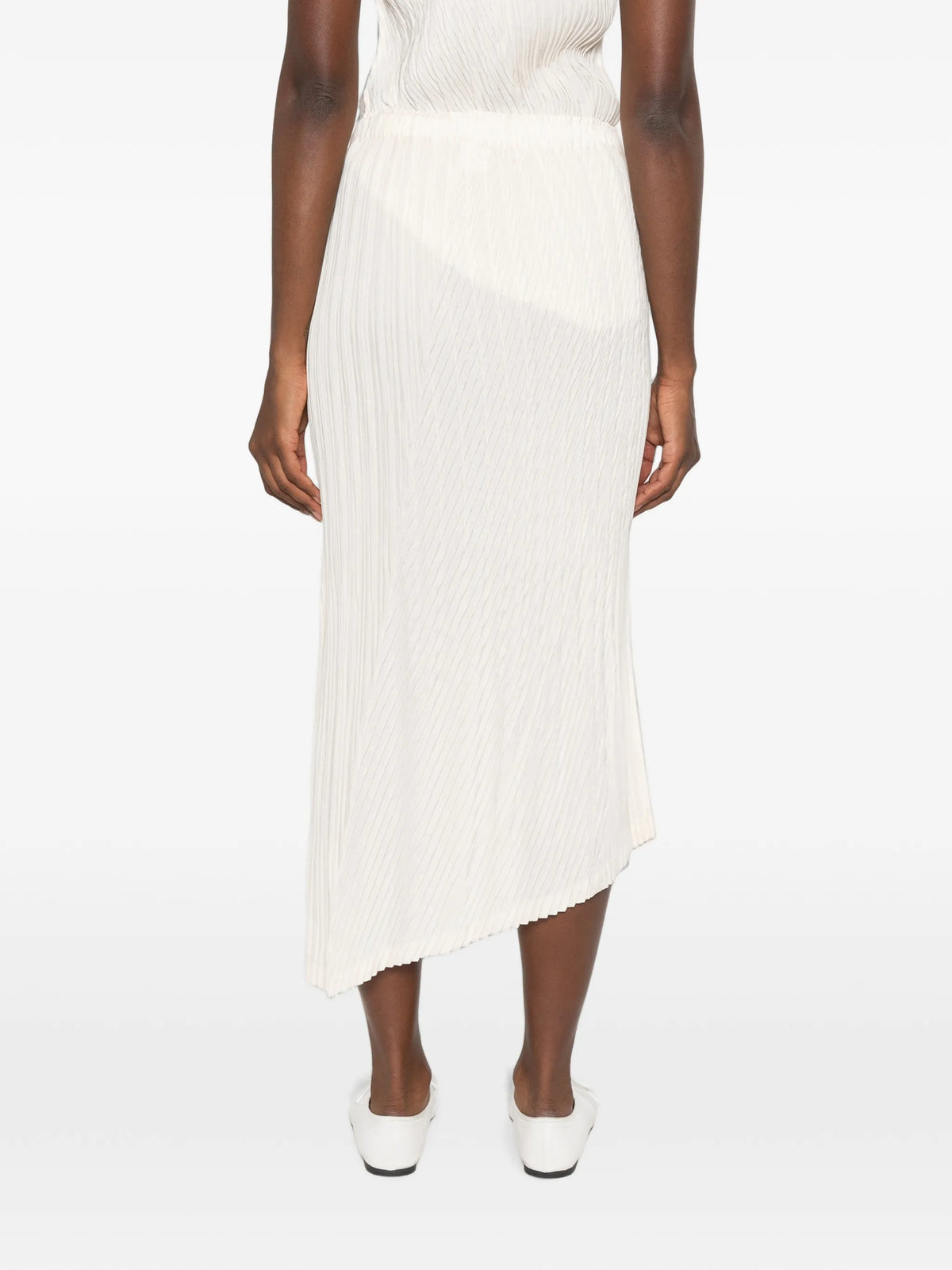 Unfurling pleats  skirt