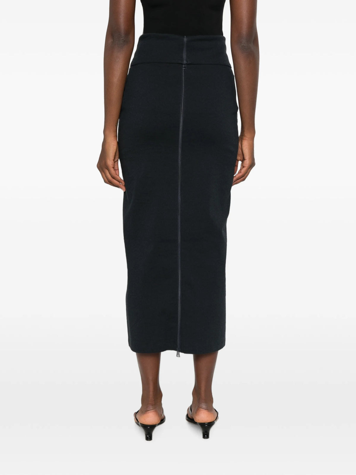 Allow tube maxi skirt
