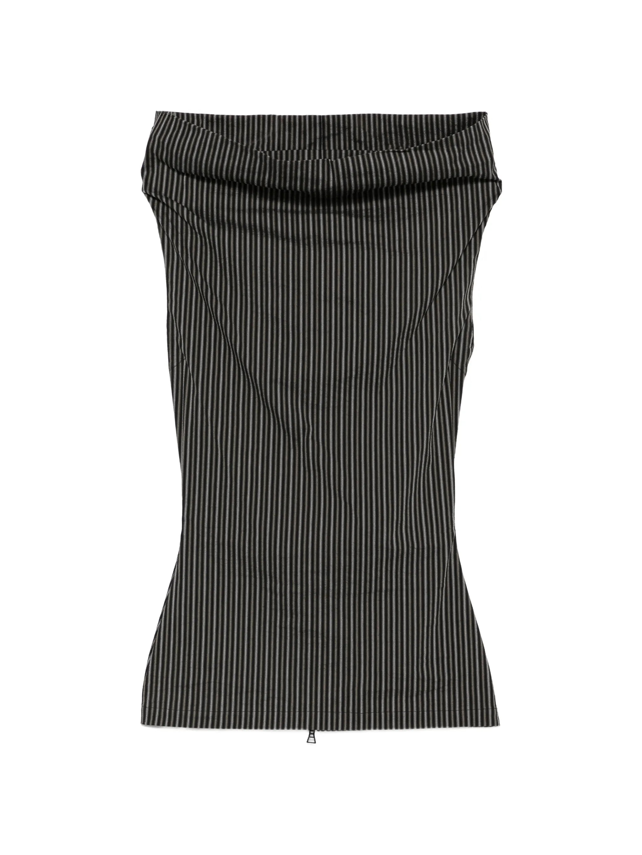 Allow Stripe high-neck top