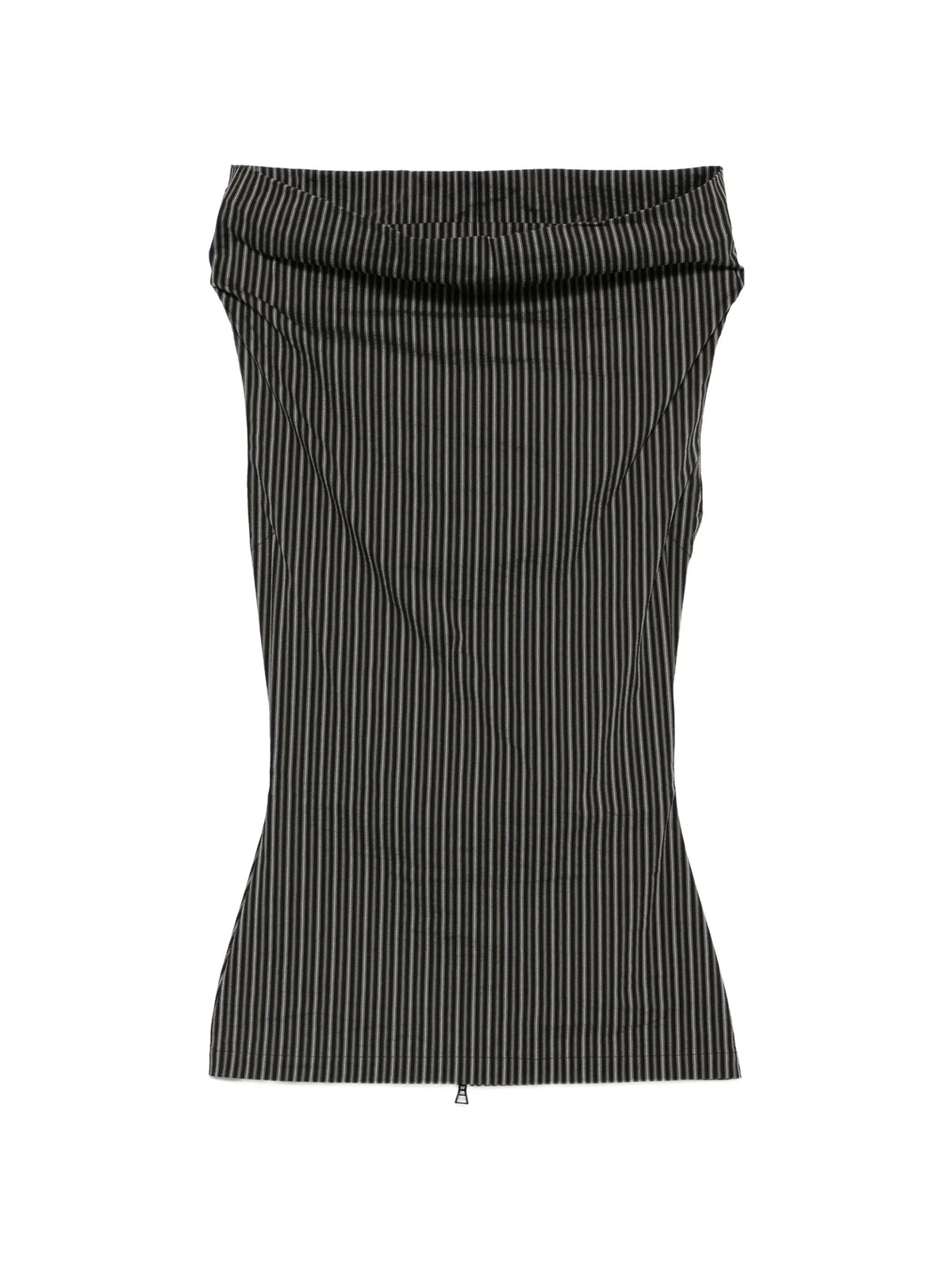 Allow Stripe high-neck top