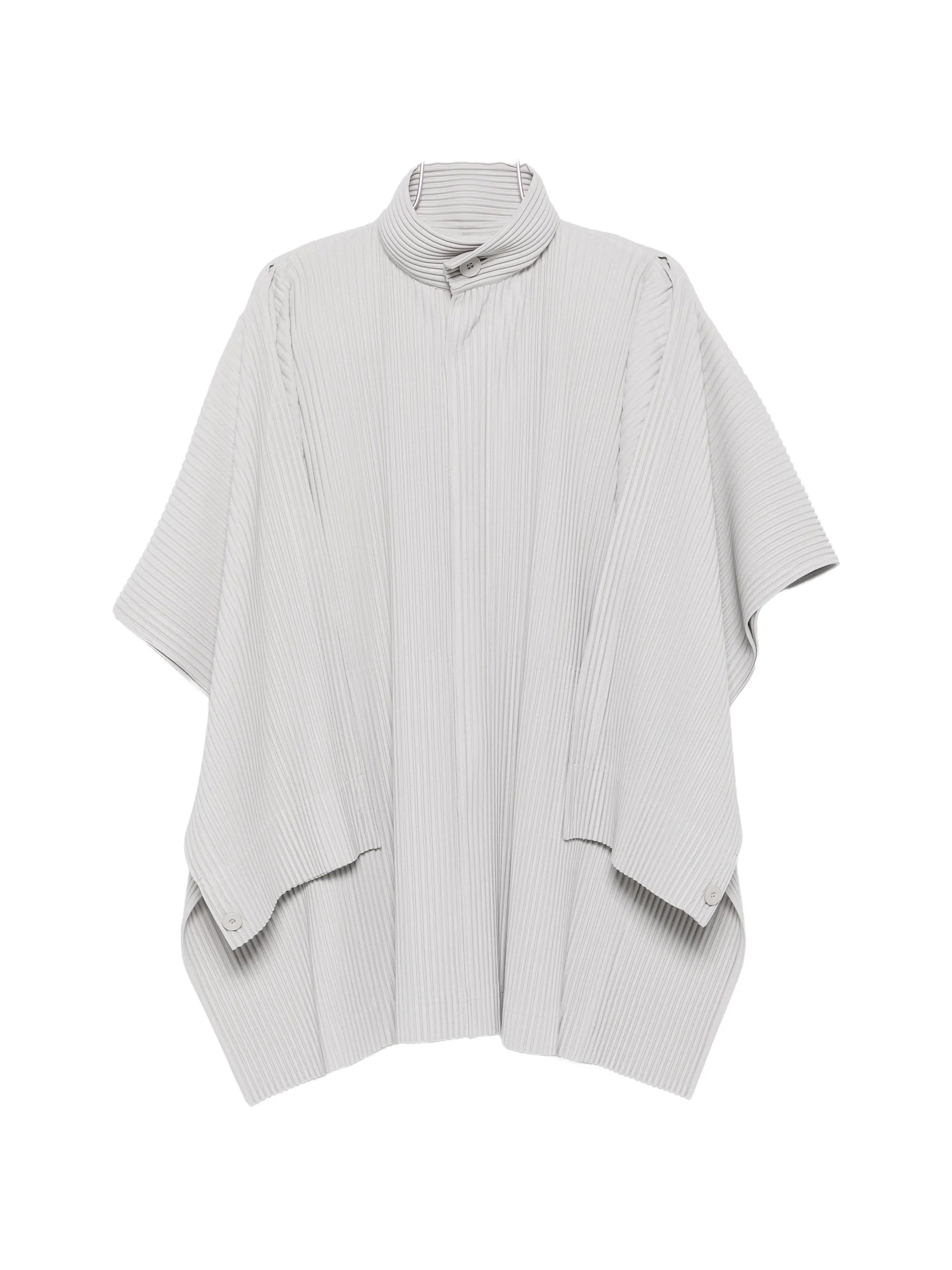 Motion Blur pleated jacket