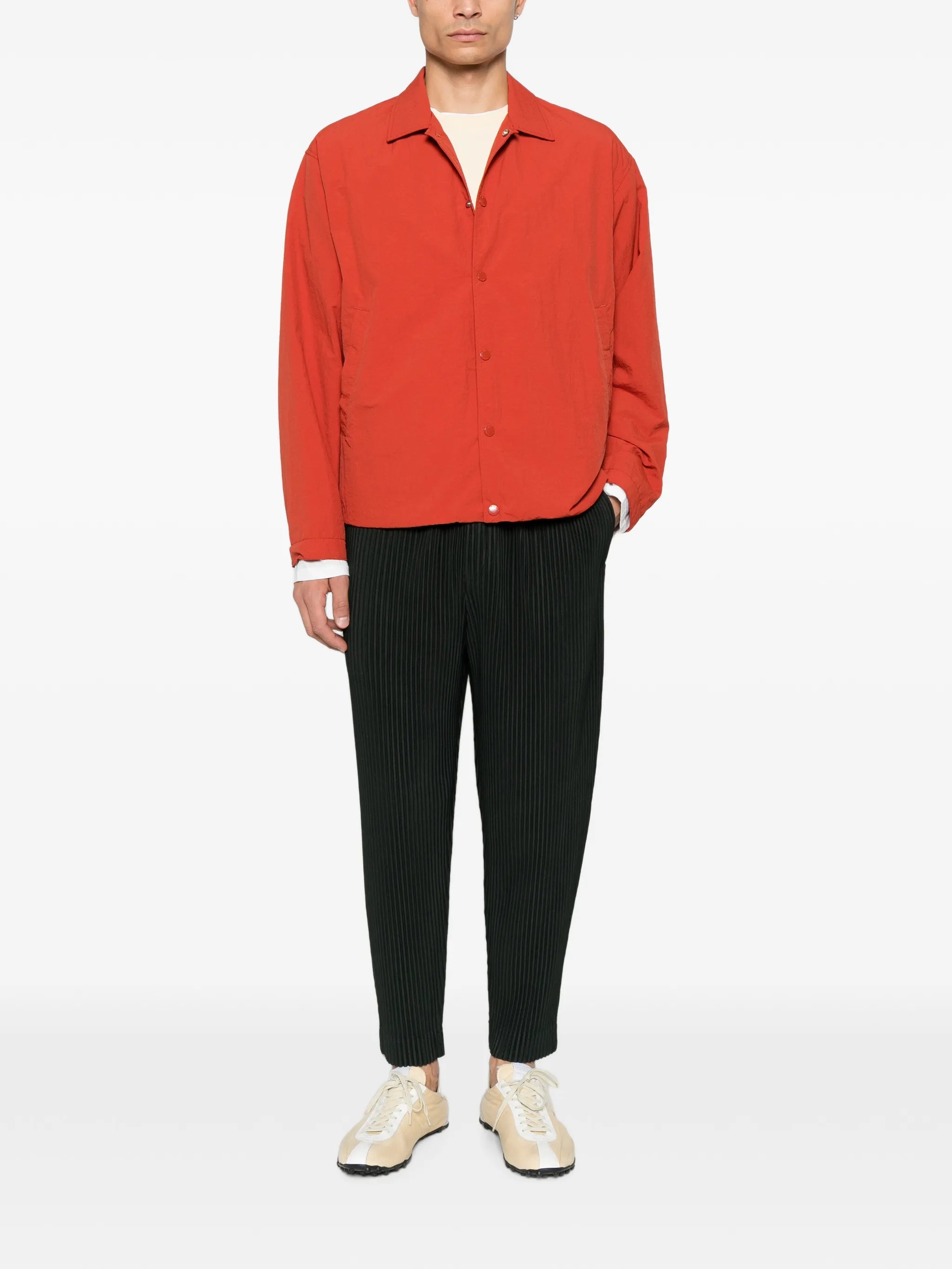 Monthly Colors pleated trousers