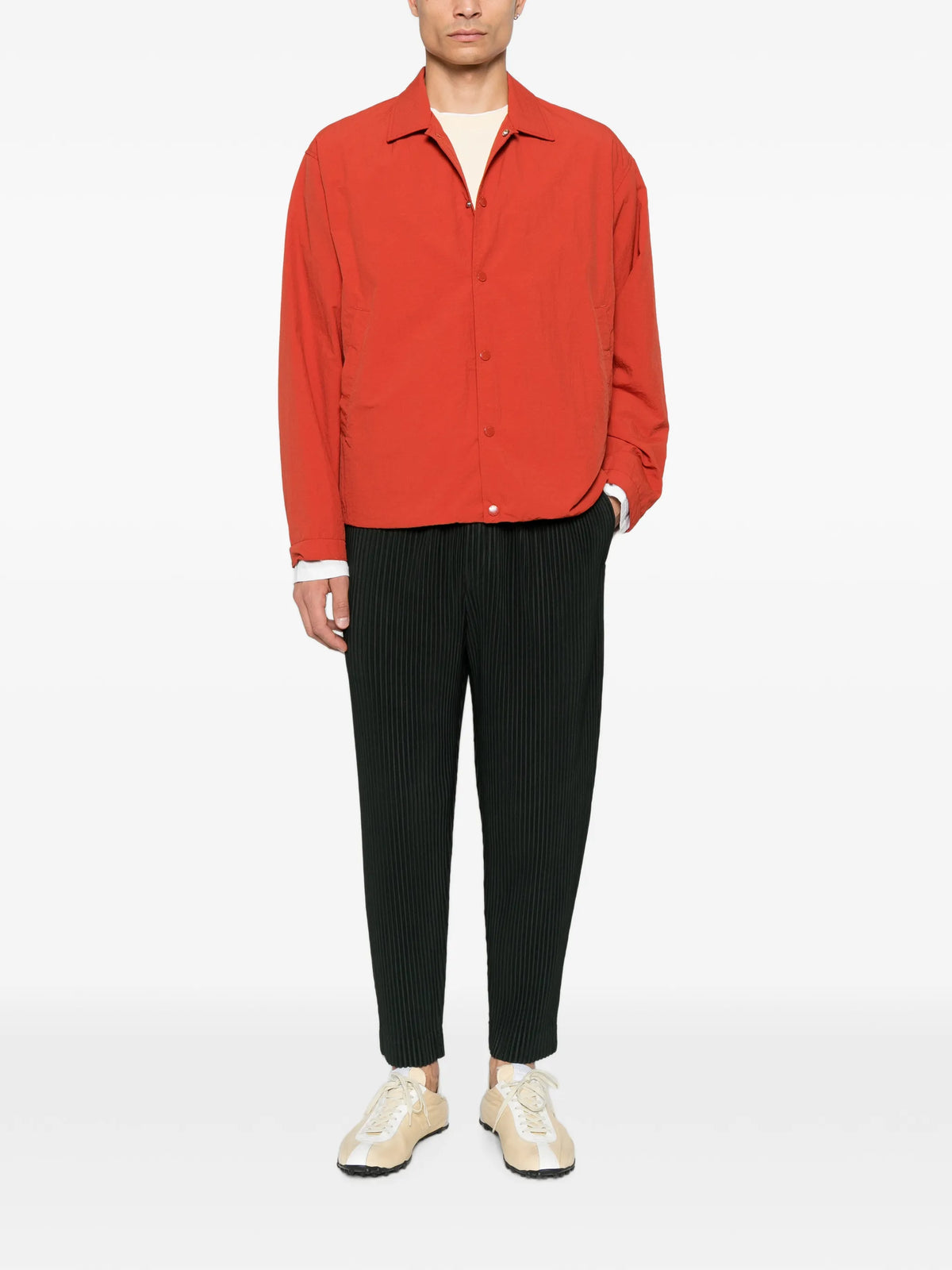 Monthly Colors pleated trousers