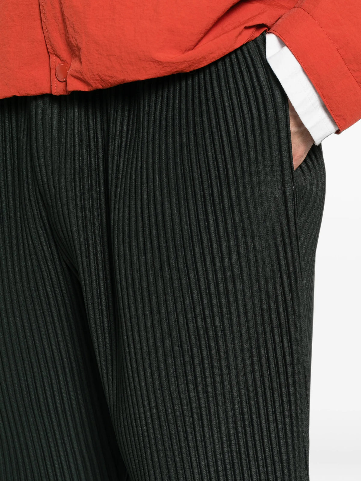 Monthly Colors pleated trousers