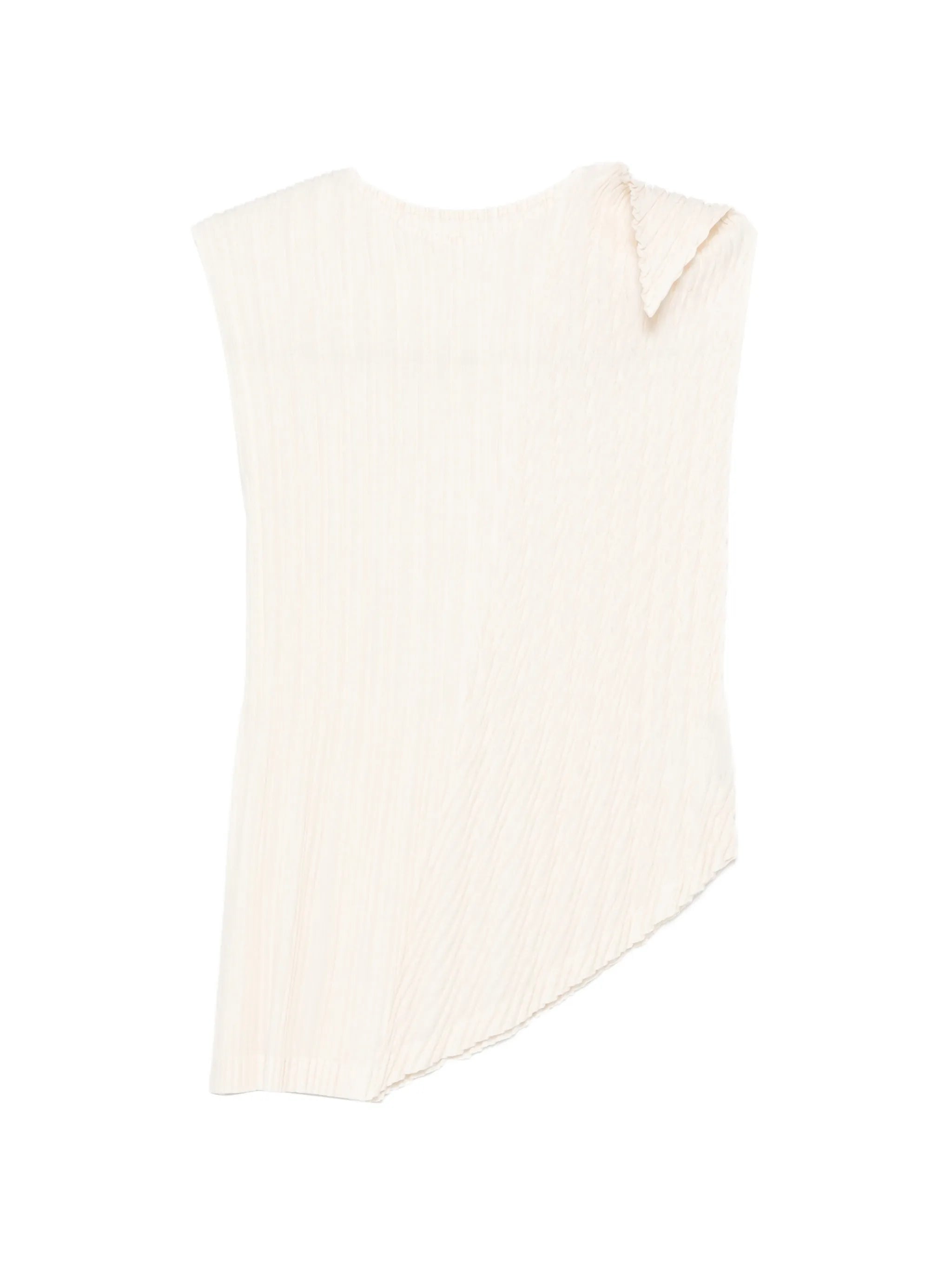 Unfurling Pleats pleated asymmetric top