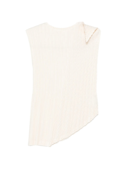 Unfurling Pleats pleated asymmetric top