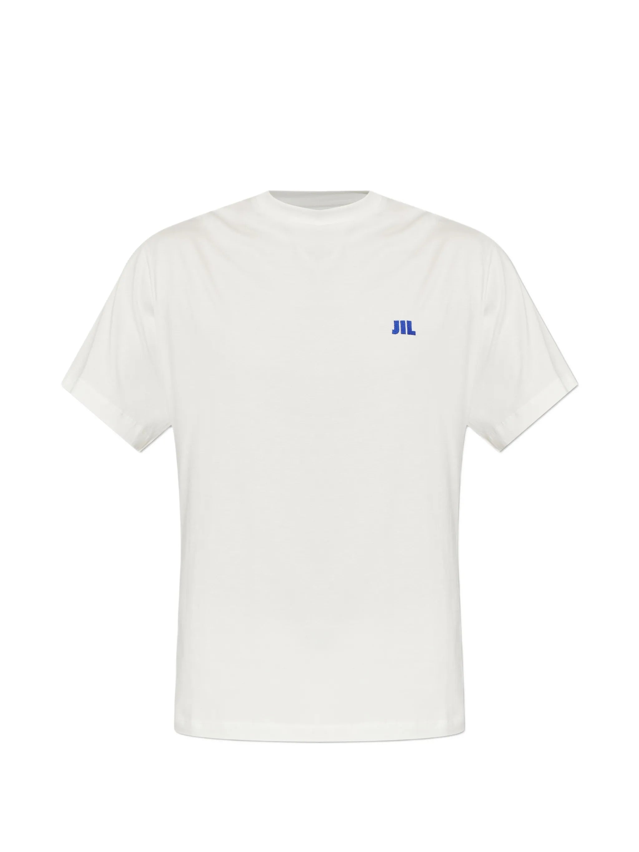 logo-embroidered T-shirt