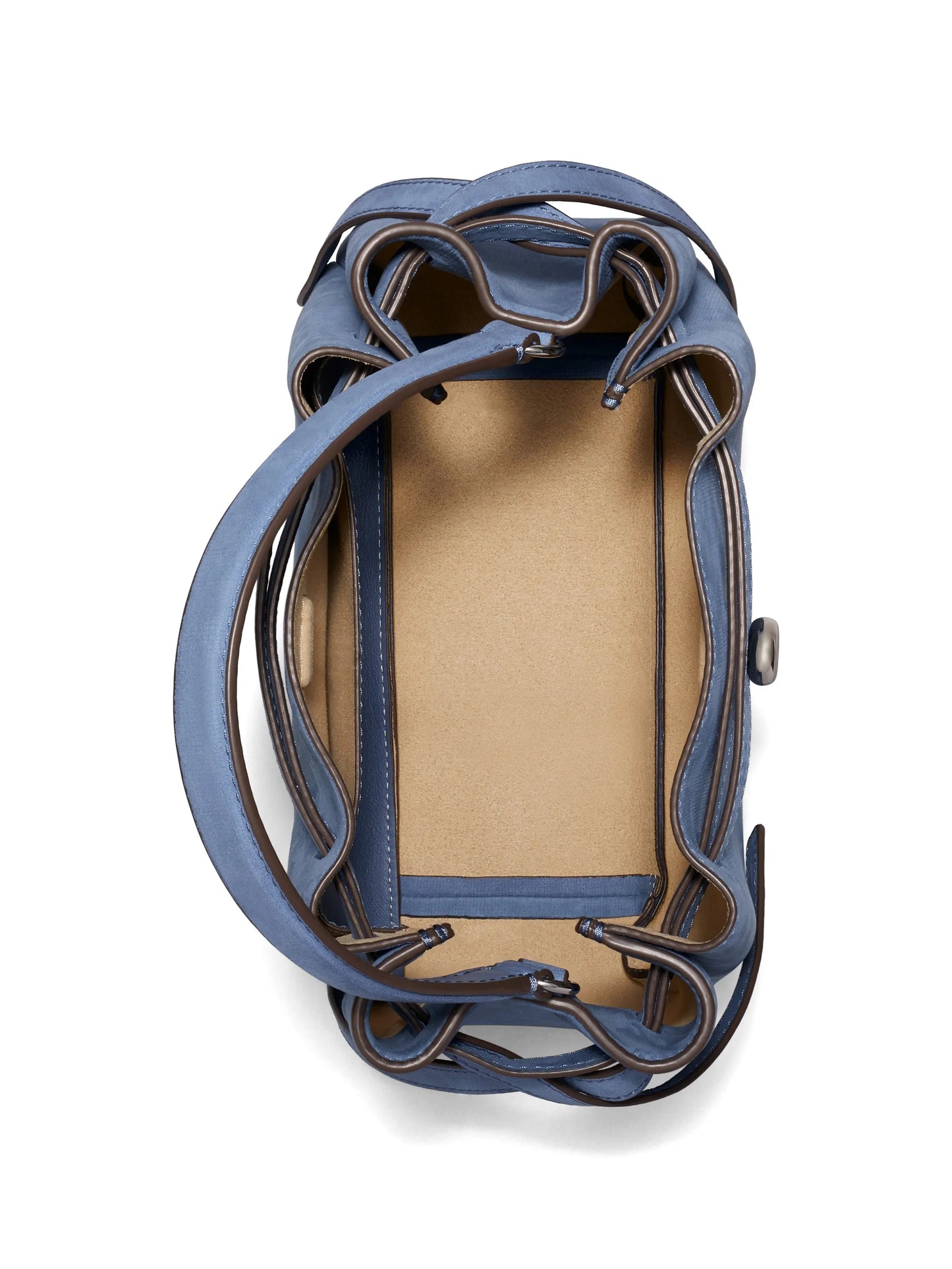 Romy nubuck bucket bag