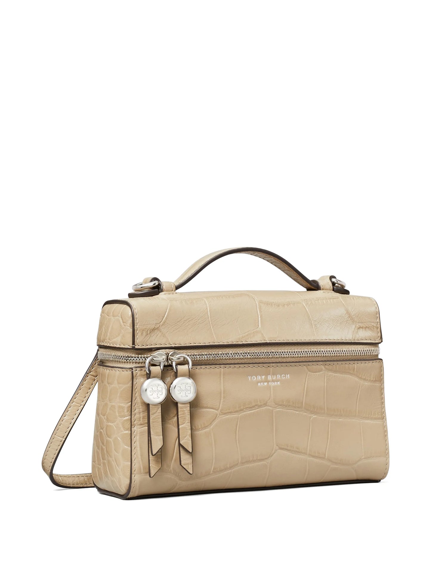 Romy croc-effect mini bag