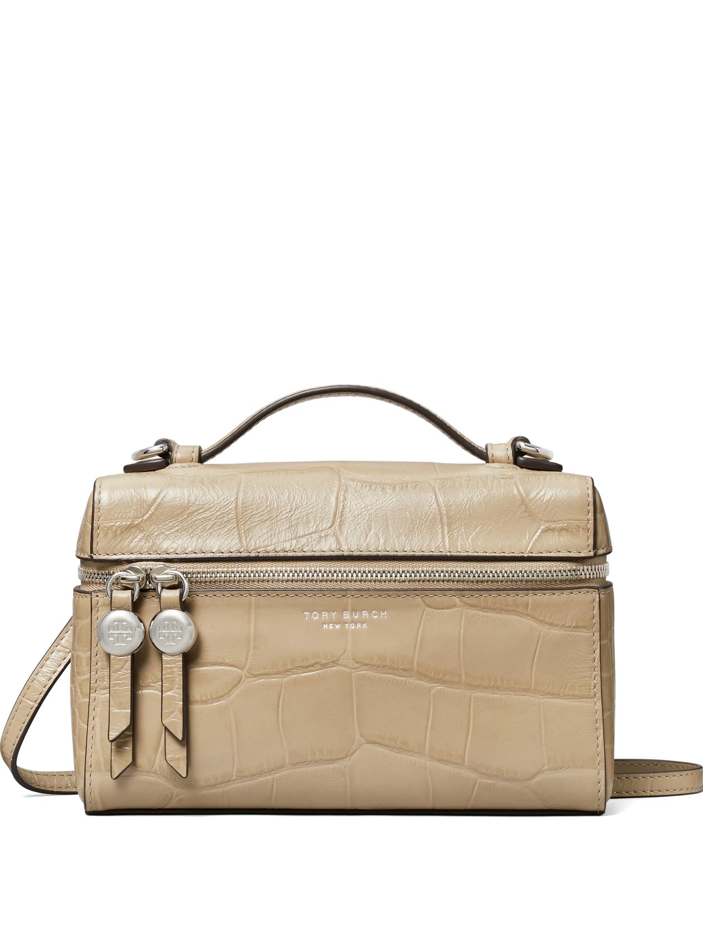 Romy croc-effect mini bag