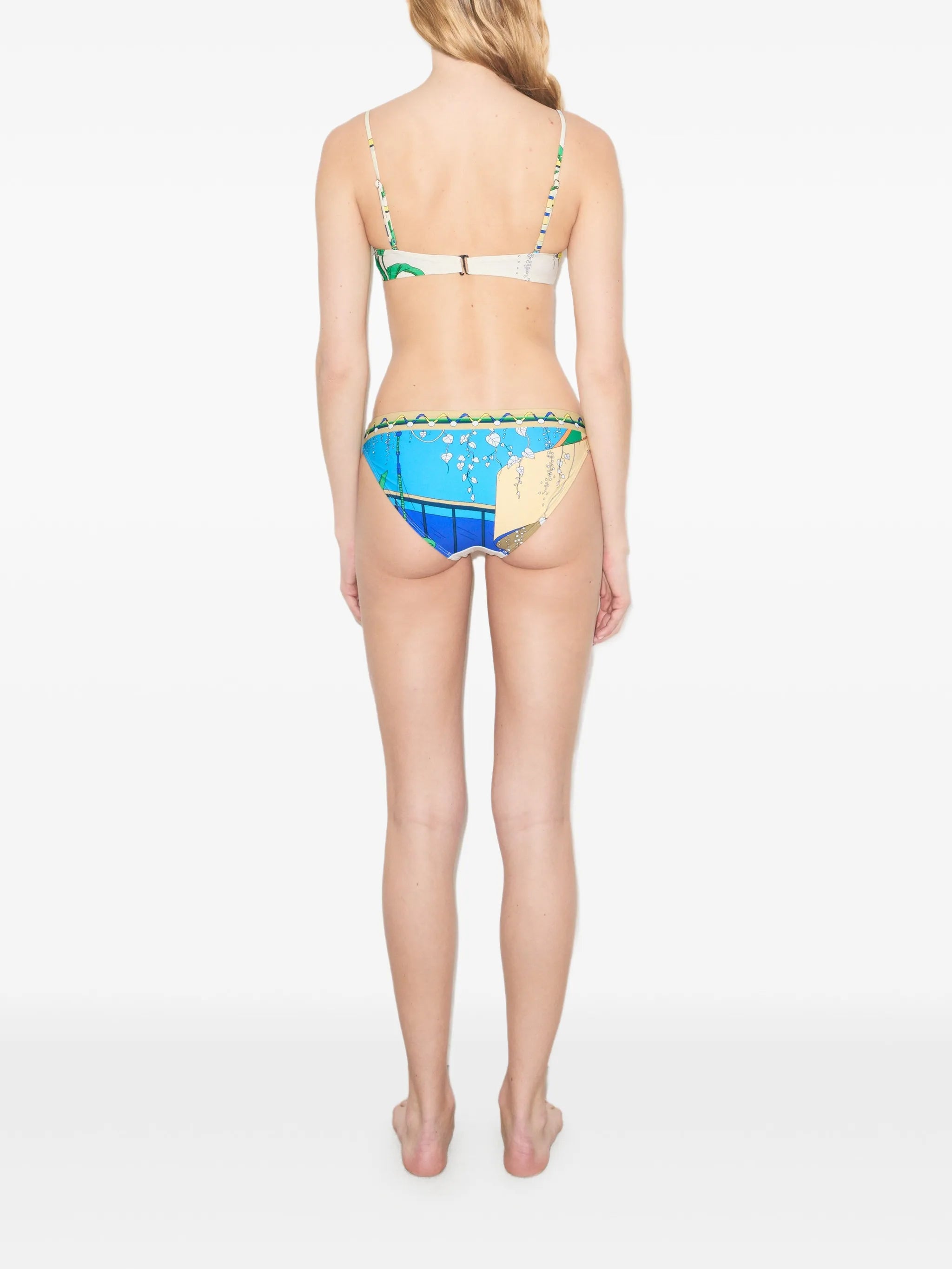 printed bikini bottoms