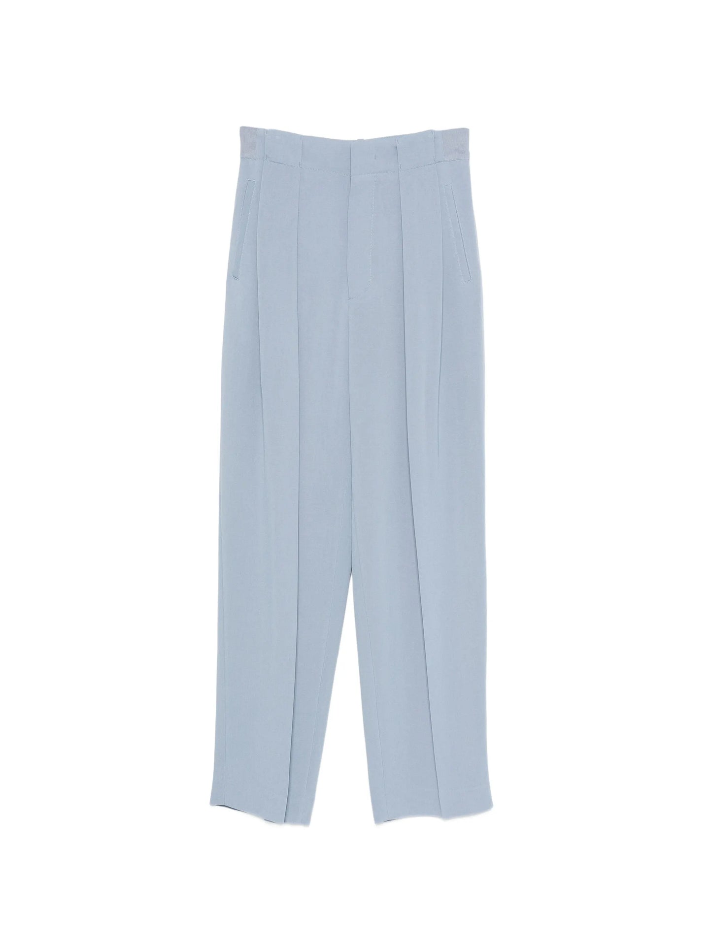 tailored pleated trousers