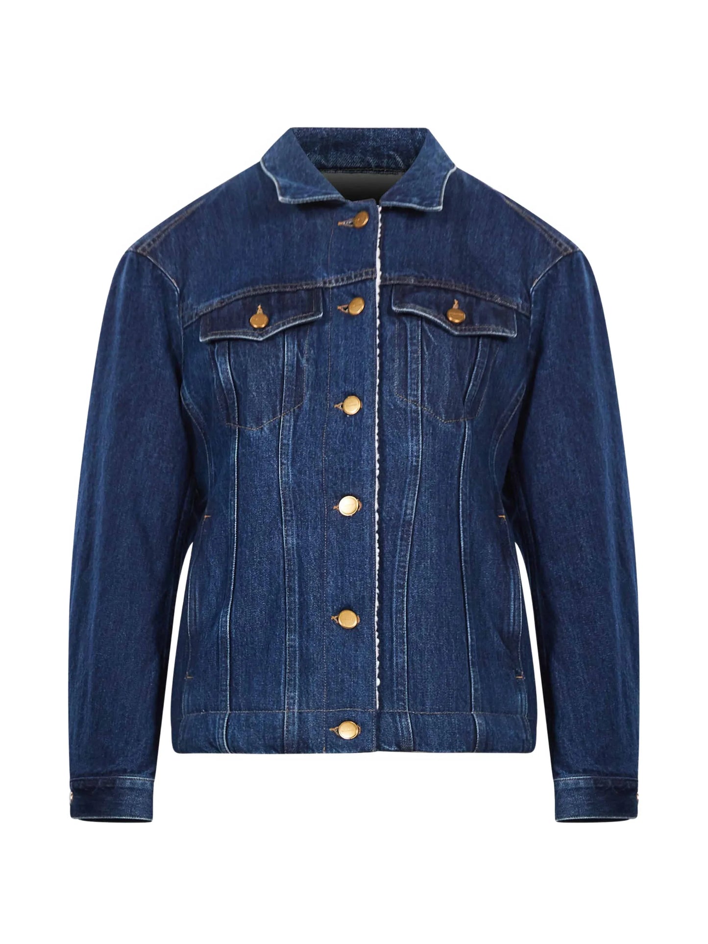 button-up denim jacket