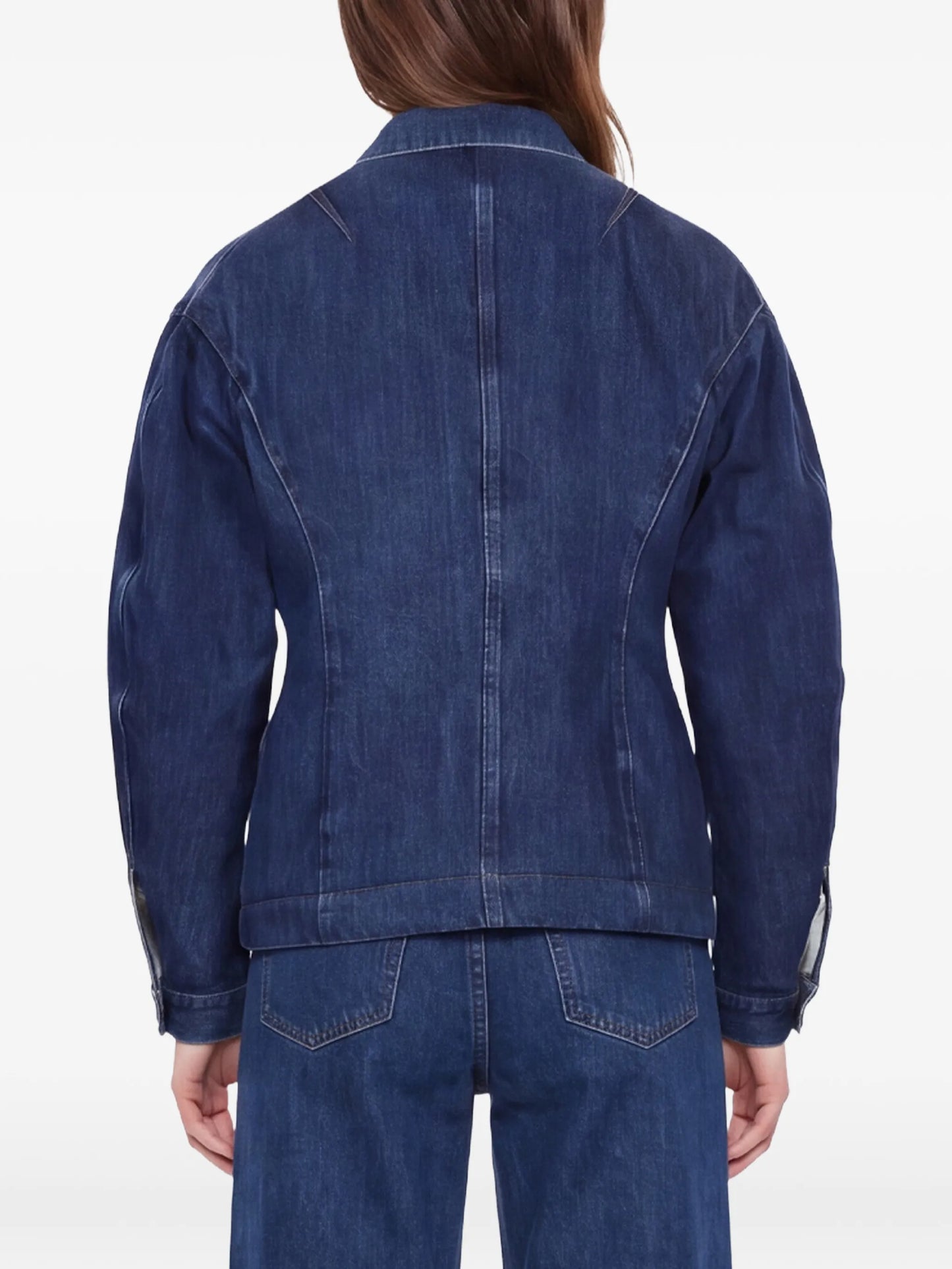 button-up denim jacket
