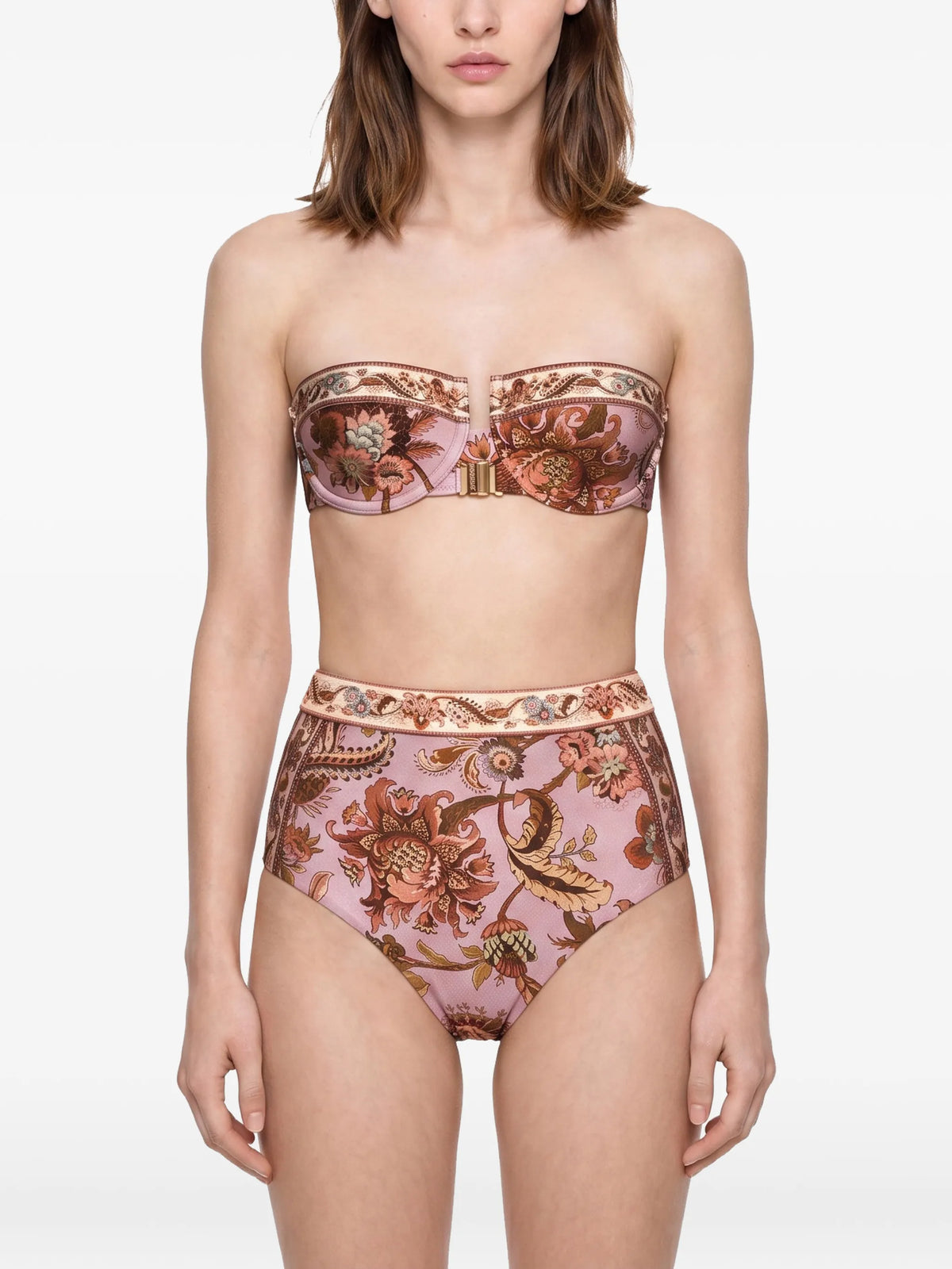 Aster Balconette bandeau bikini top