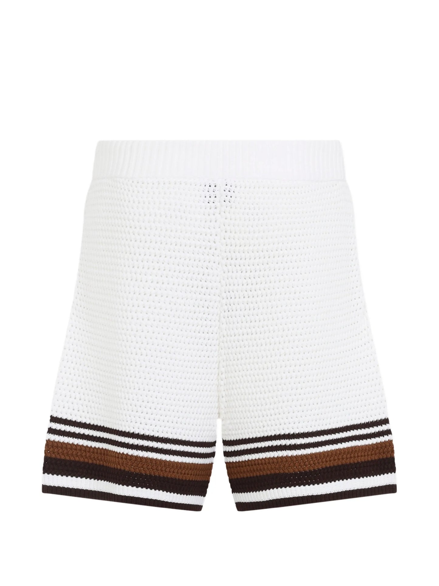 cotton striped bermuda shorts