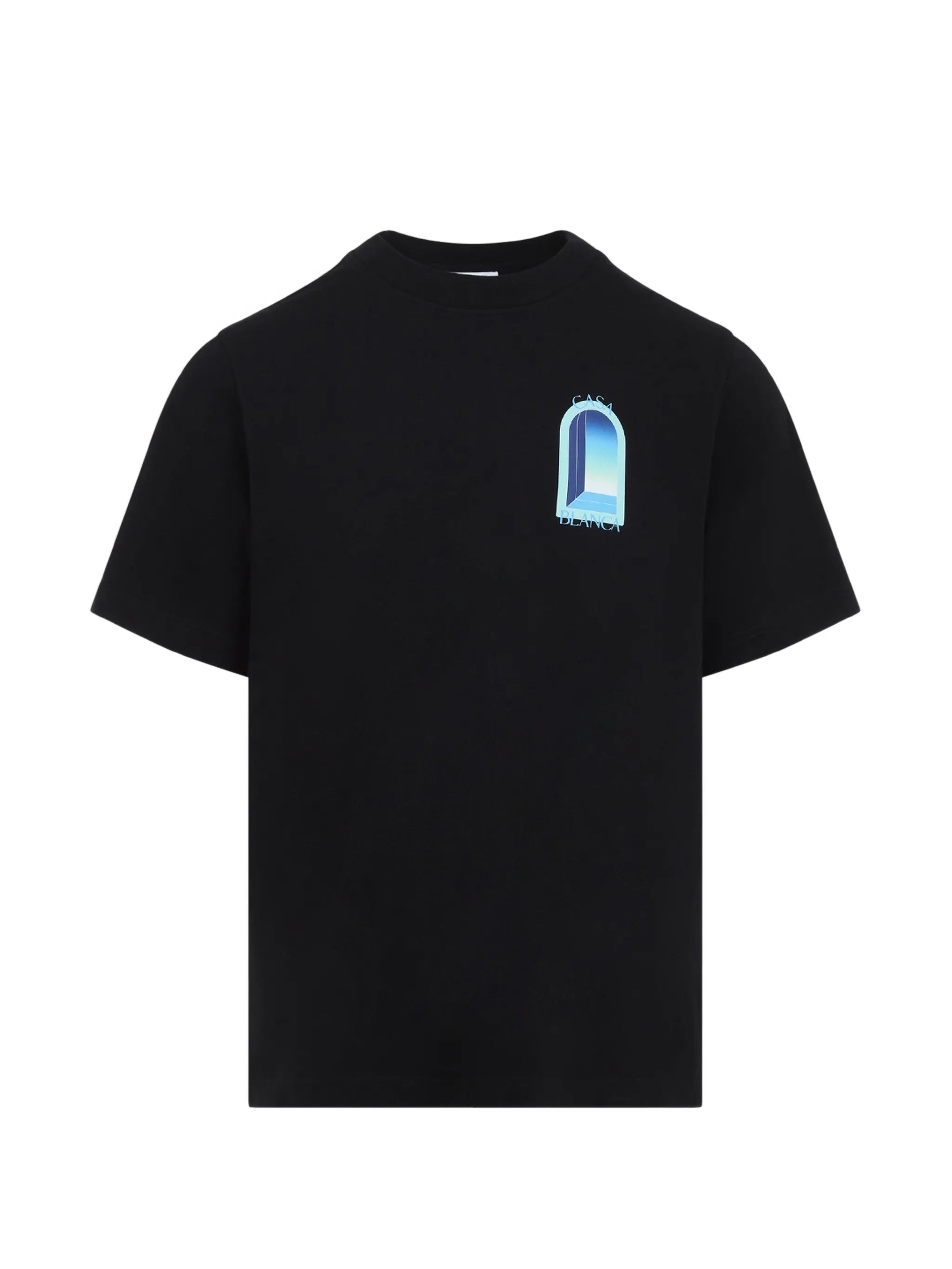 gradient arch-print T-shirt