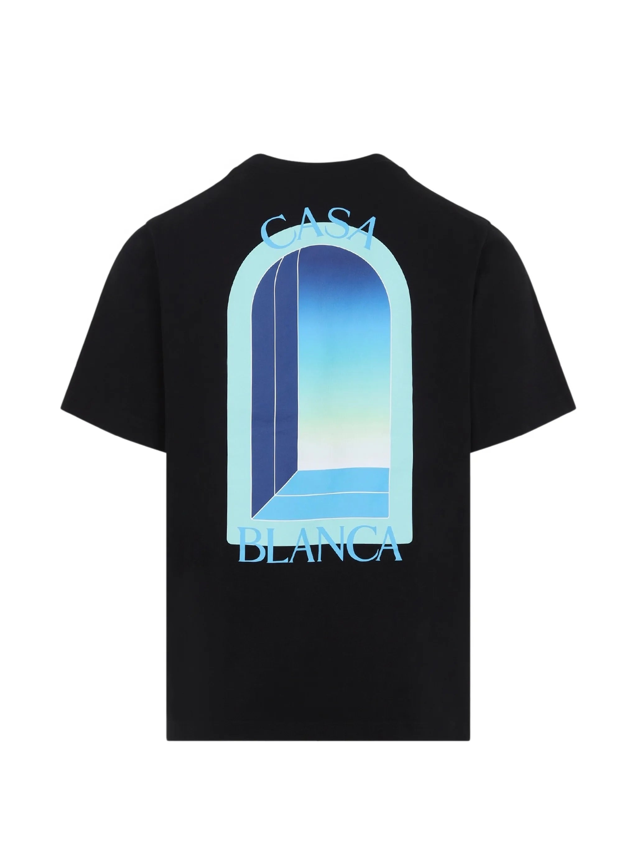 gradient arch-print T-shirt